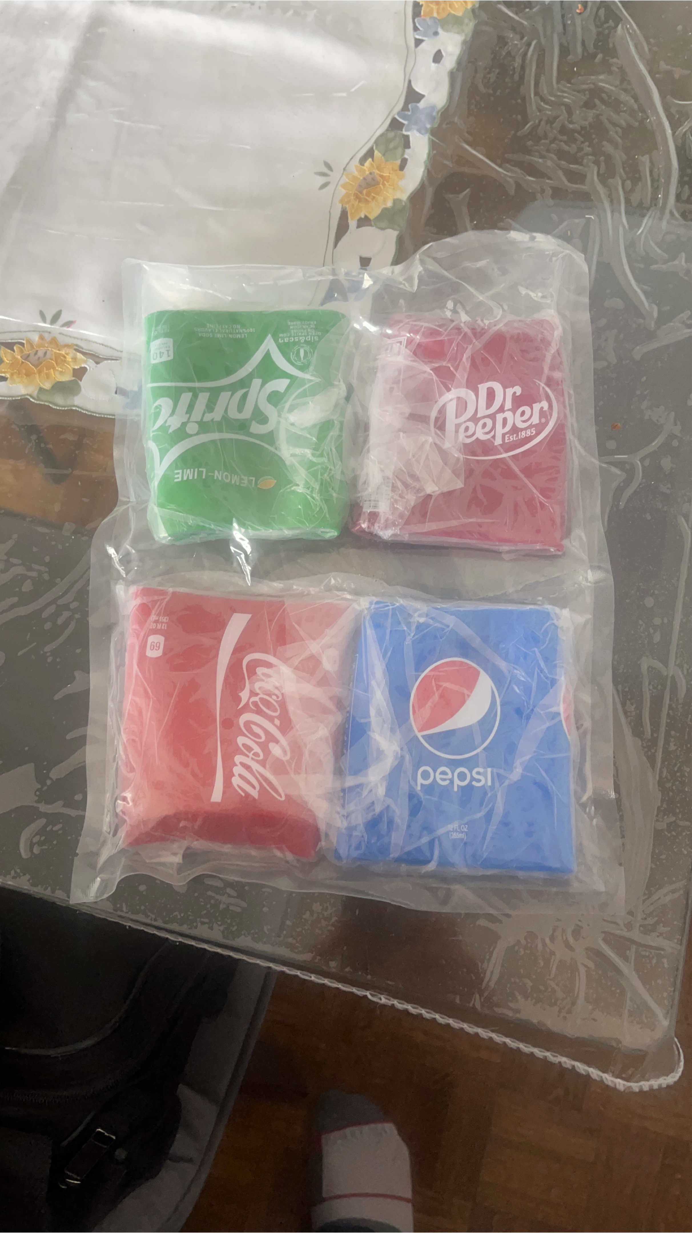 Coca-Cola, Pepsi, Sprite, Dr Pepper Set thumbnail