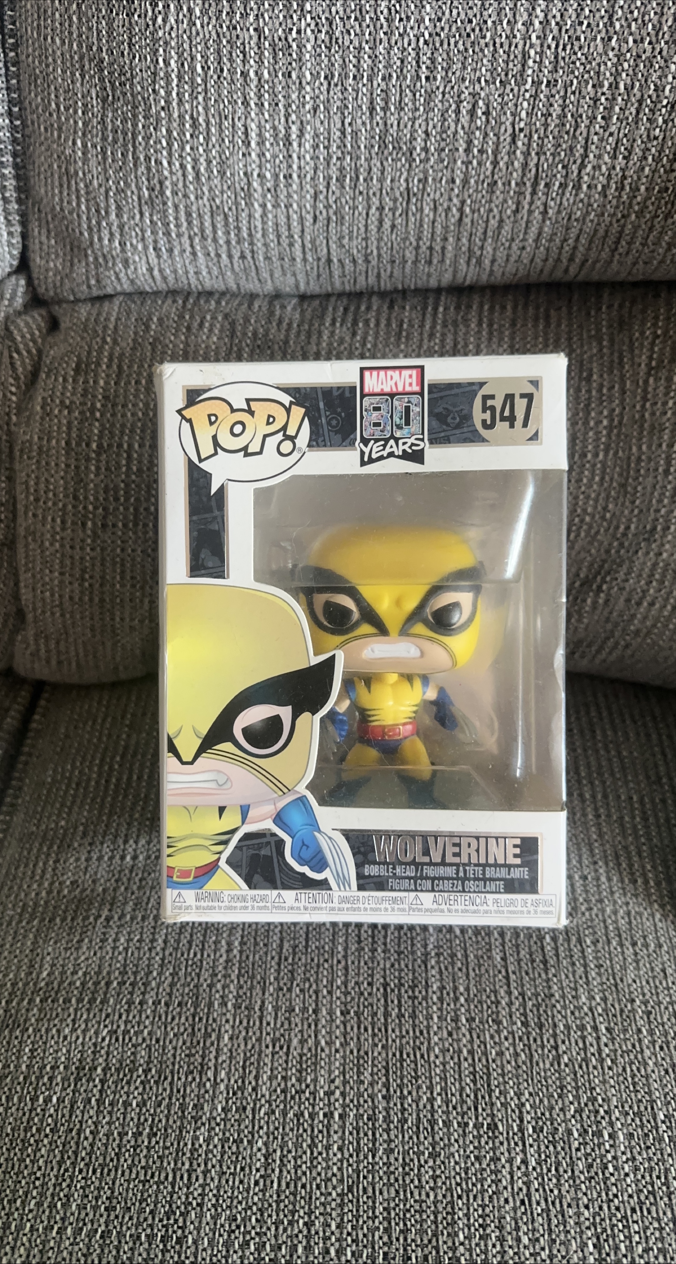Funko Pop! Marvel 80 Years - Wolverine #547 thumbnail