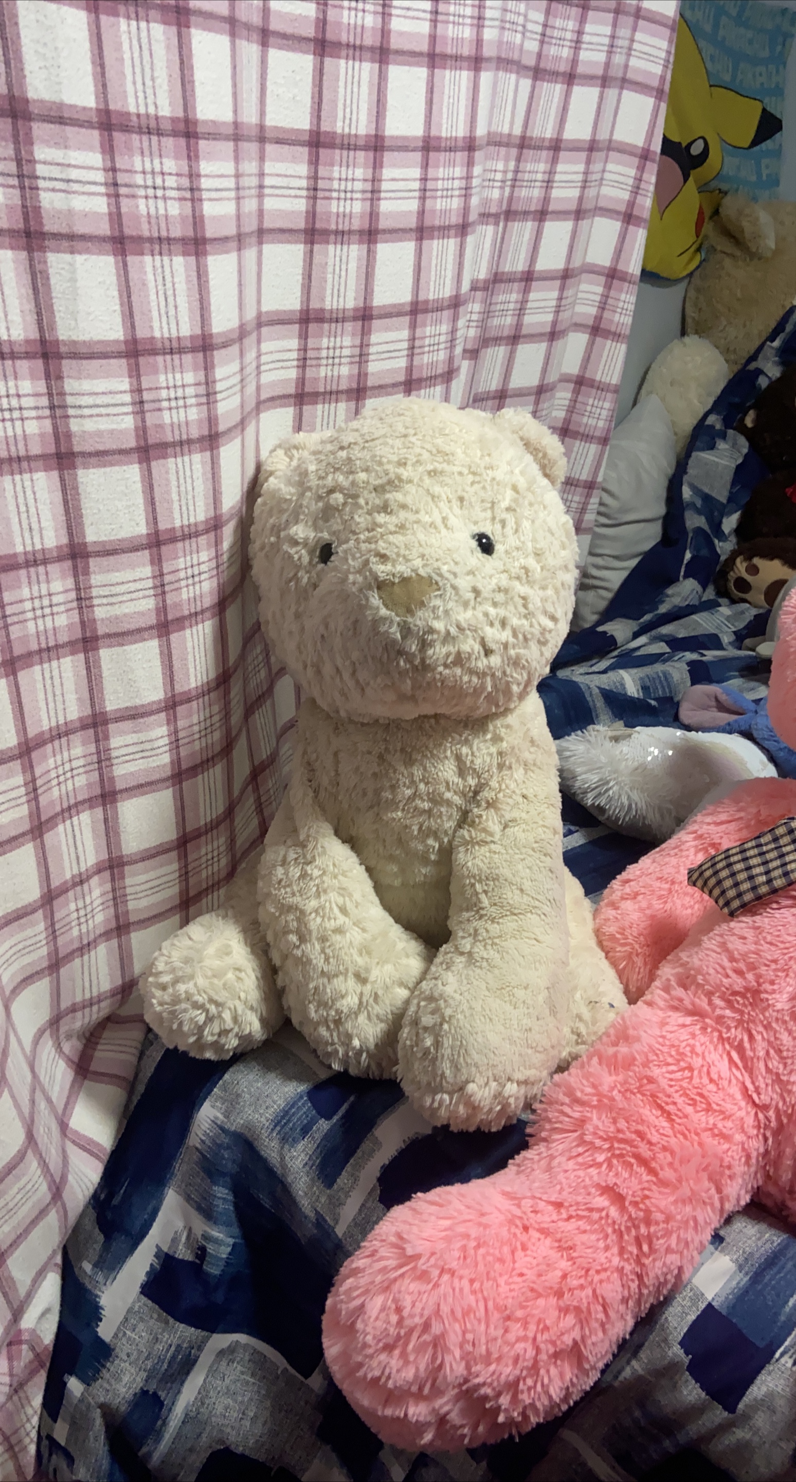 Cream Plush Teddy Bear