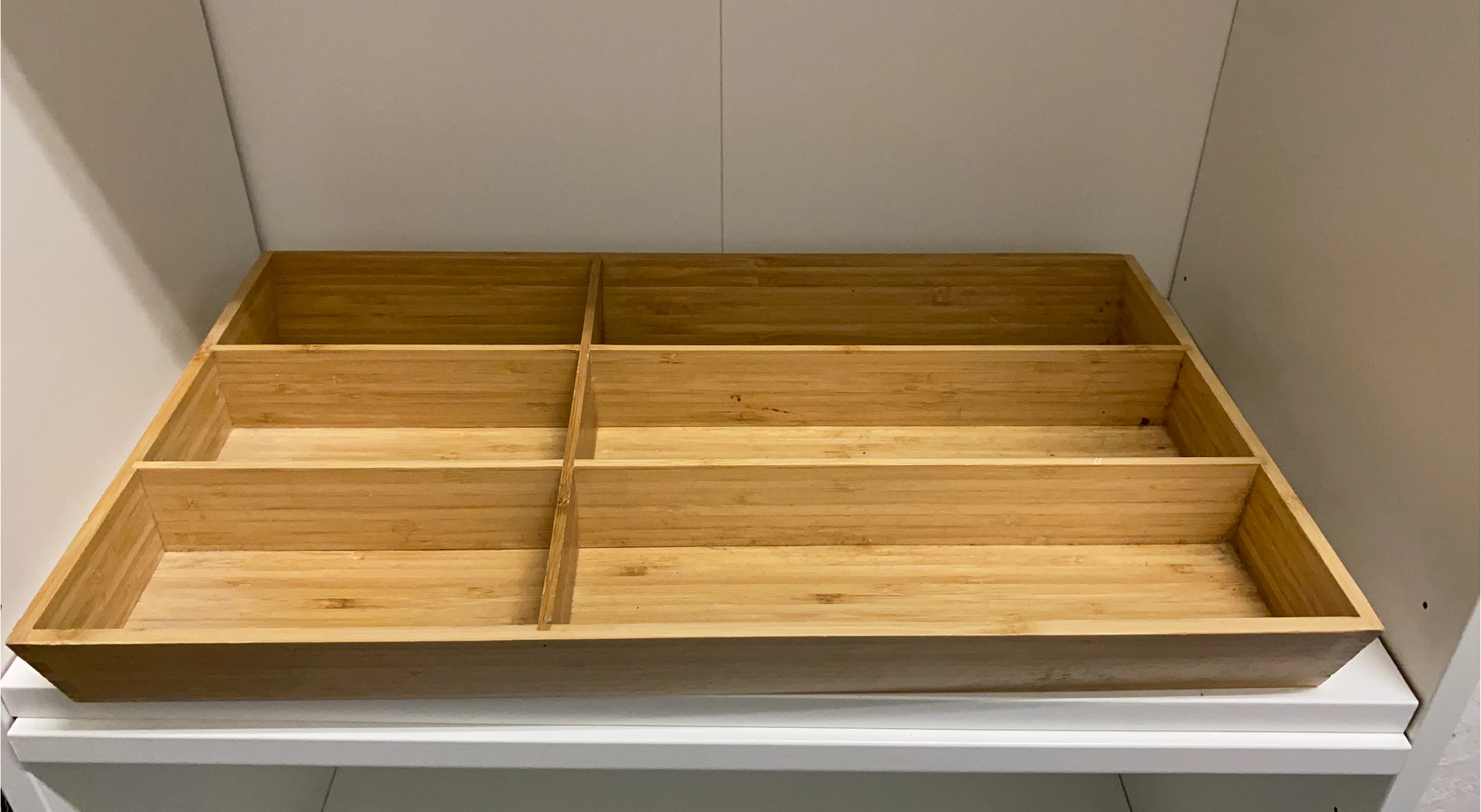 Bamboo Drawer Organizer thumbnail