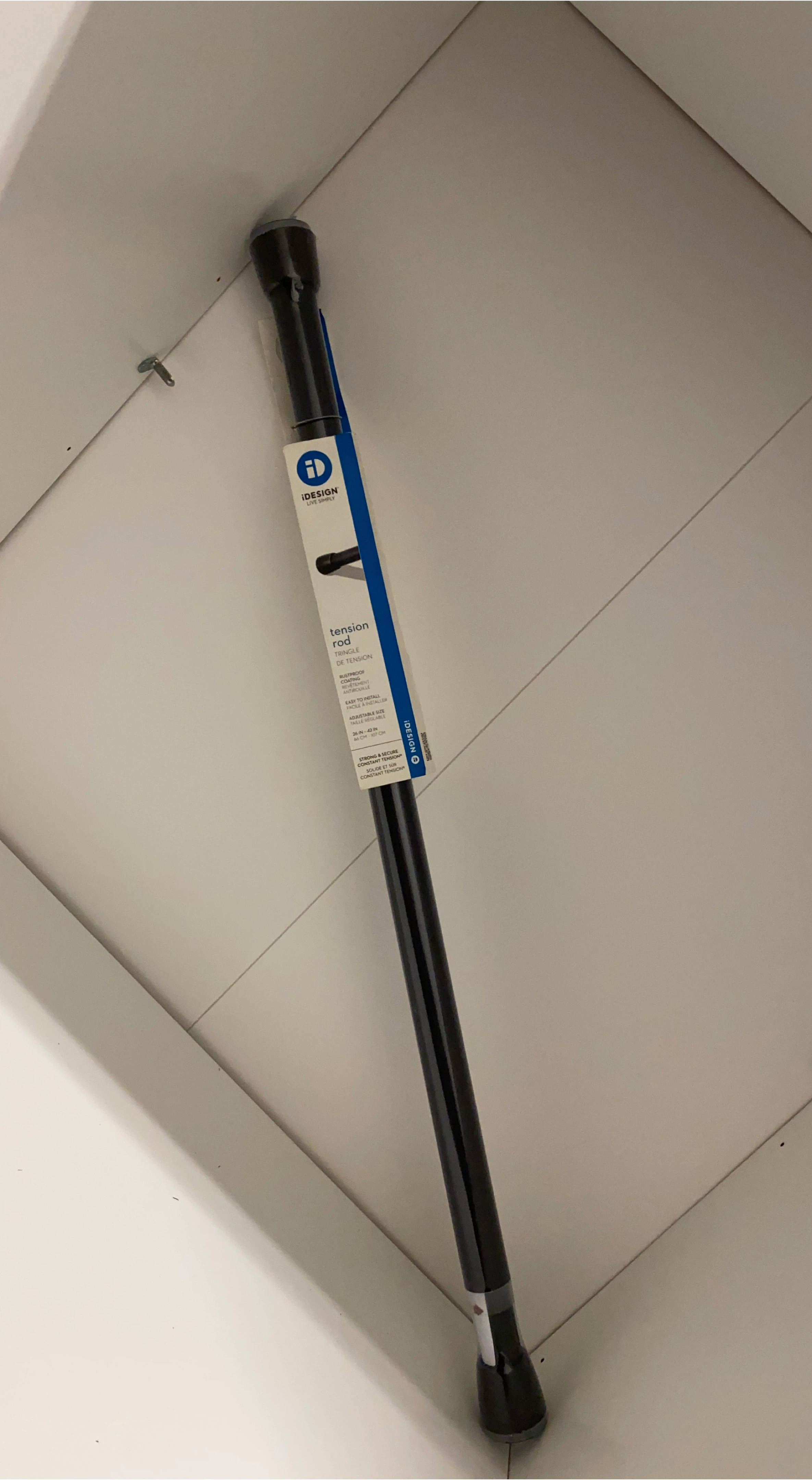 iDesign Tension Rod 26-42 inch - New in Package thumbnail