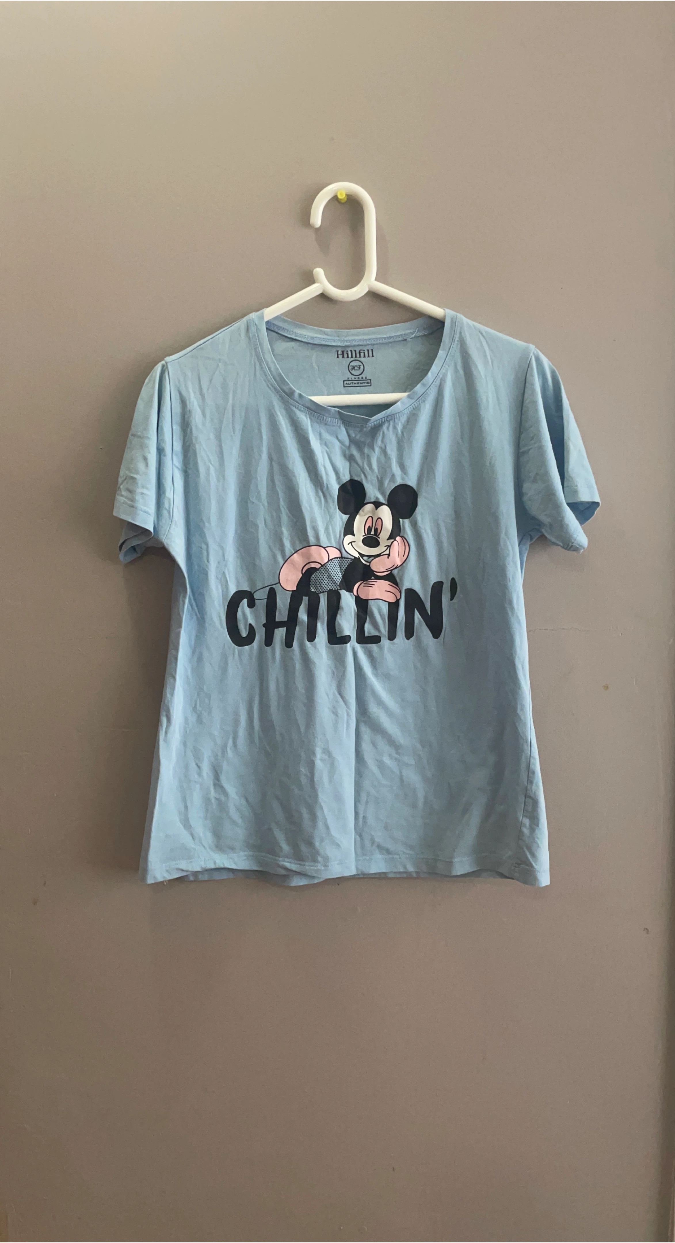 Hillfill Mickey Mouse Chillin' T-Shirt - XL thumbnail