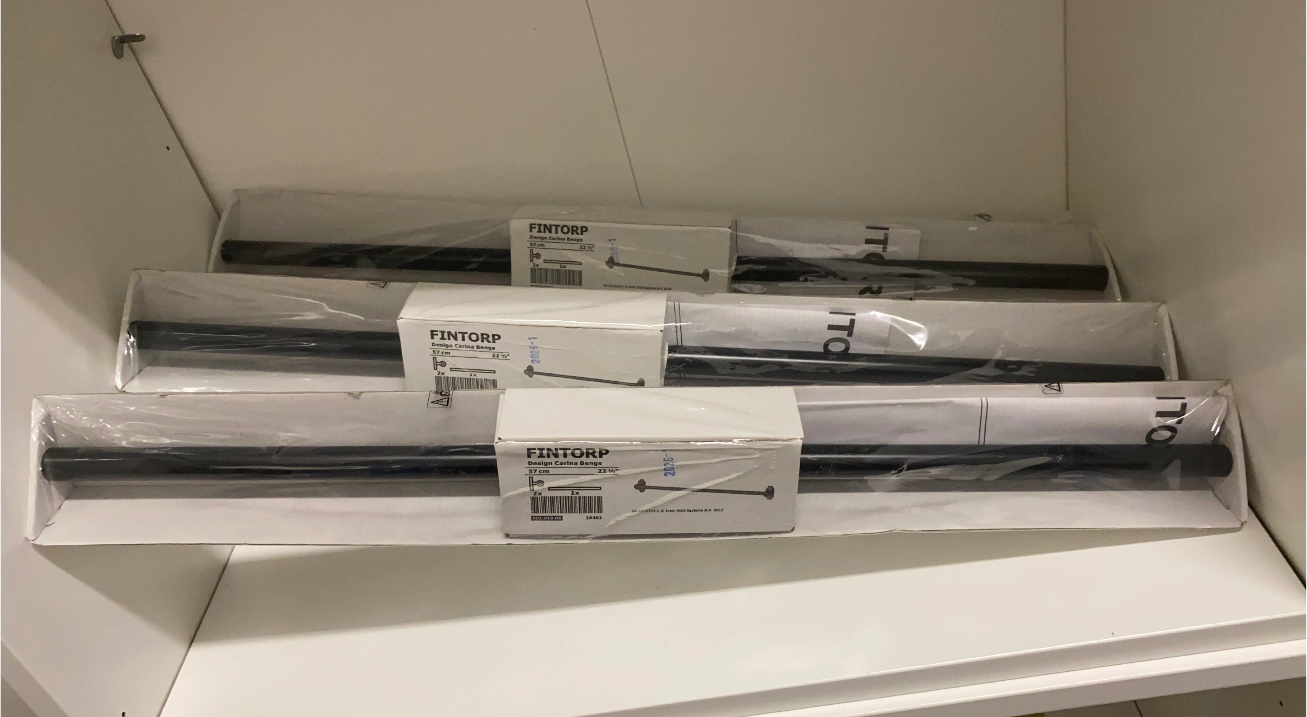 IKEA Fintorp Rail - 57 cm (3 of them) thumbnail