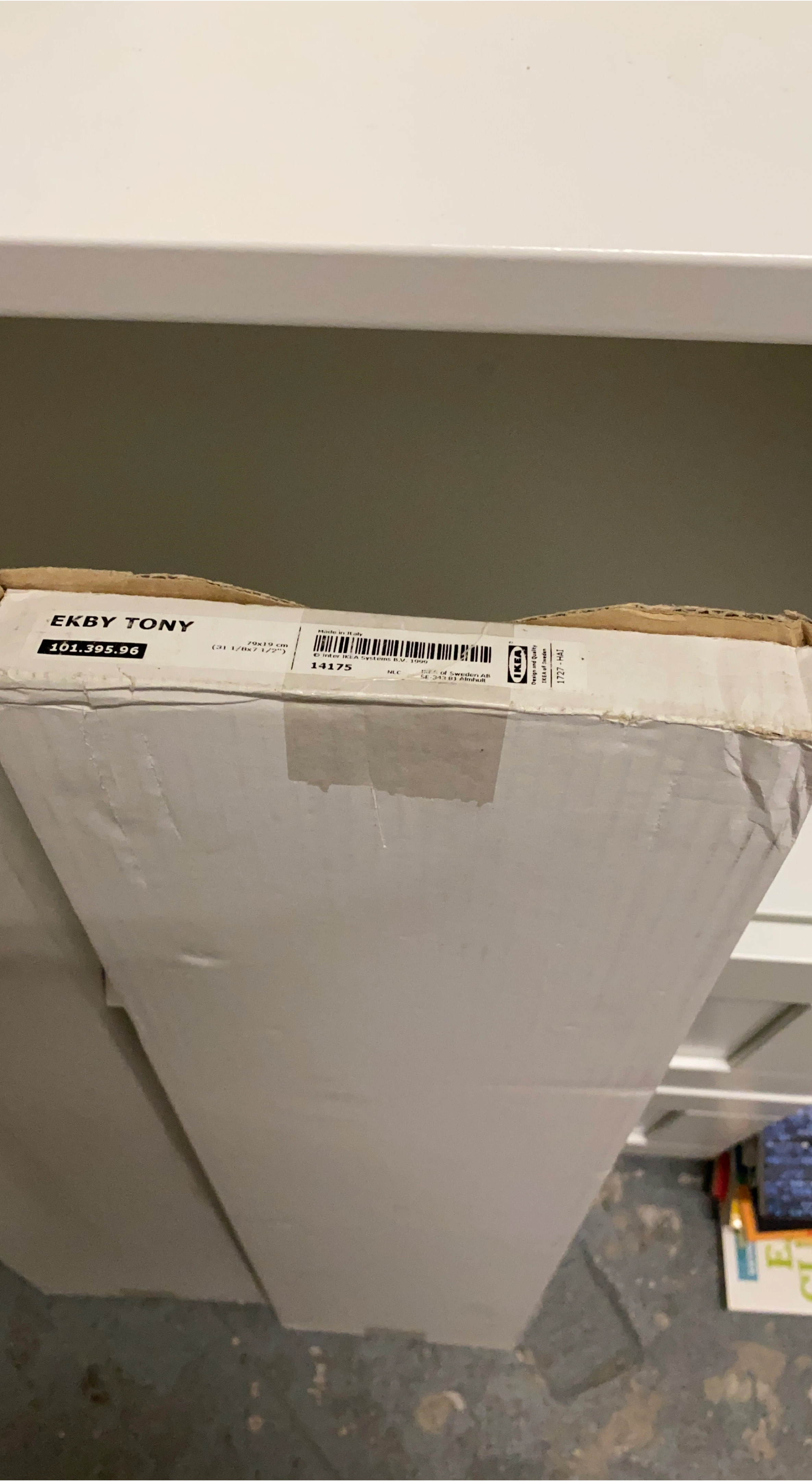 IKEA EKBY TONY Shelf 79x19 cm (31 1/8x7 1/2") thumbnail