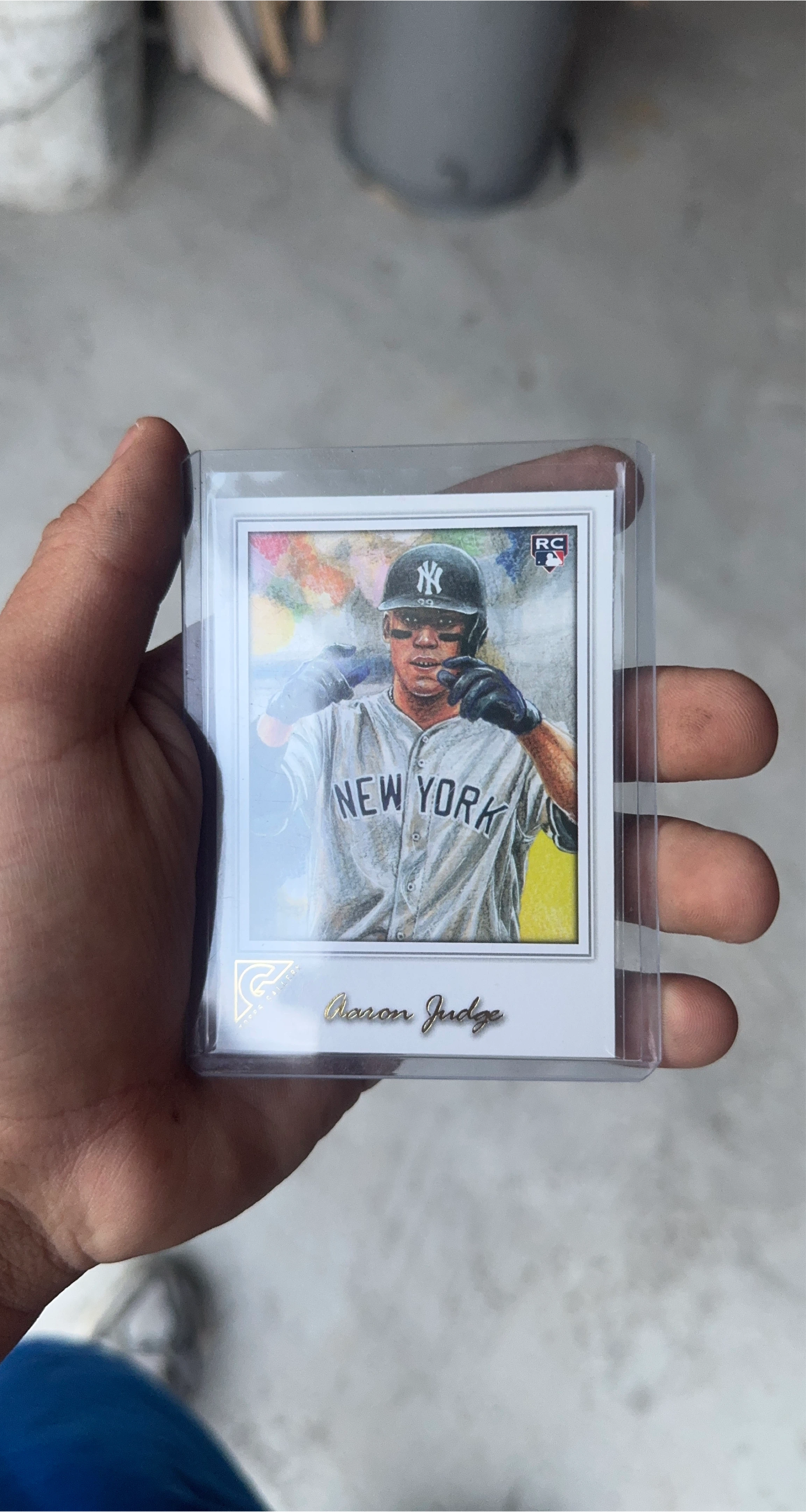 Aaron Judge RC Baseball Card