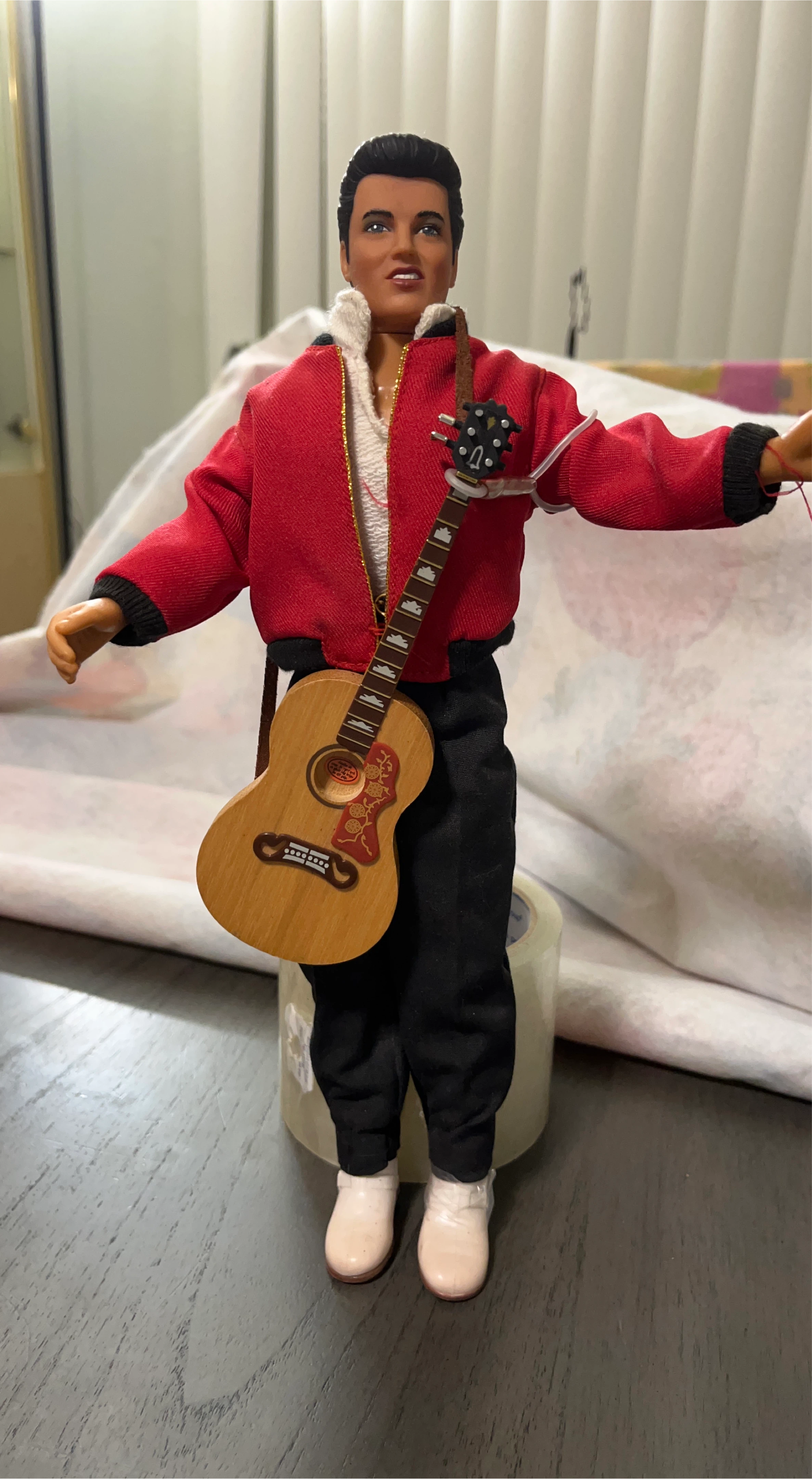 Elvis Presley Doll with Guitar