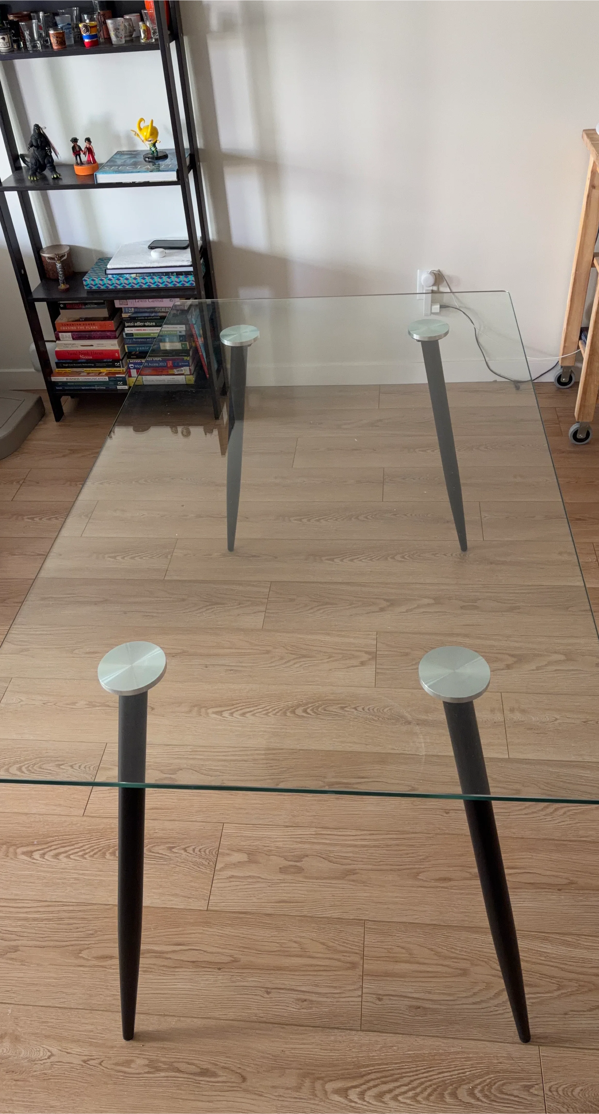 Glass Top Dining Table