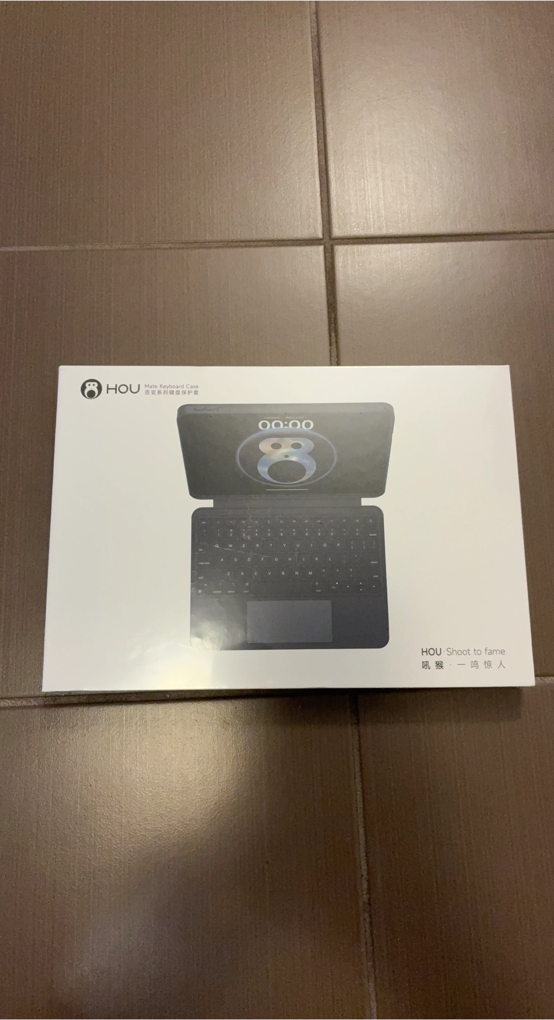 HOU Mate Keyboard Case for iPad 10th Gen - Black