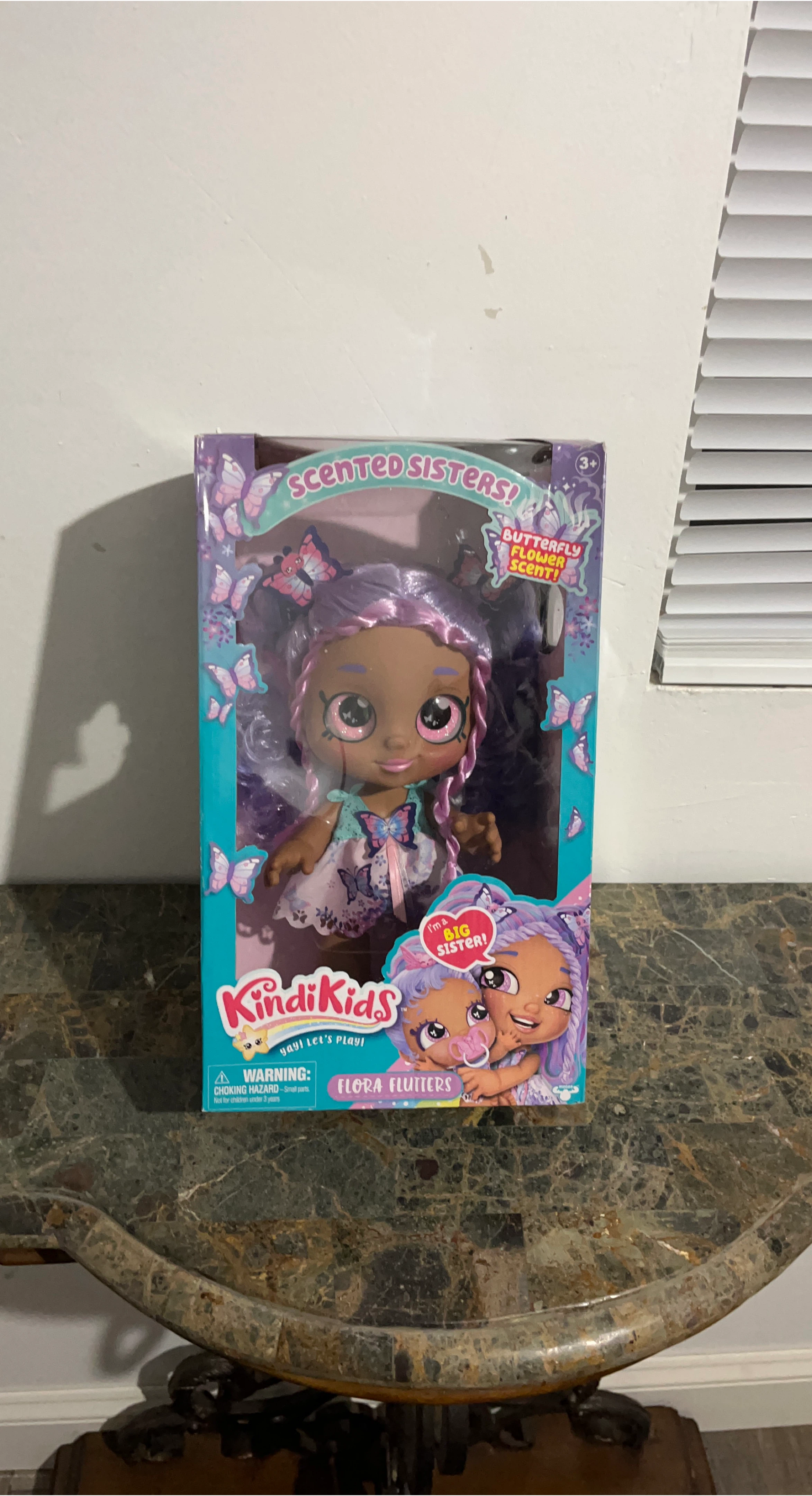 Kindi Kids Scented Sisters Flora Flutters Doll thumbnail