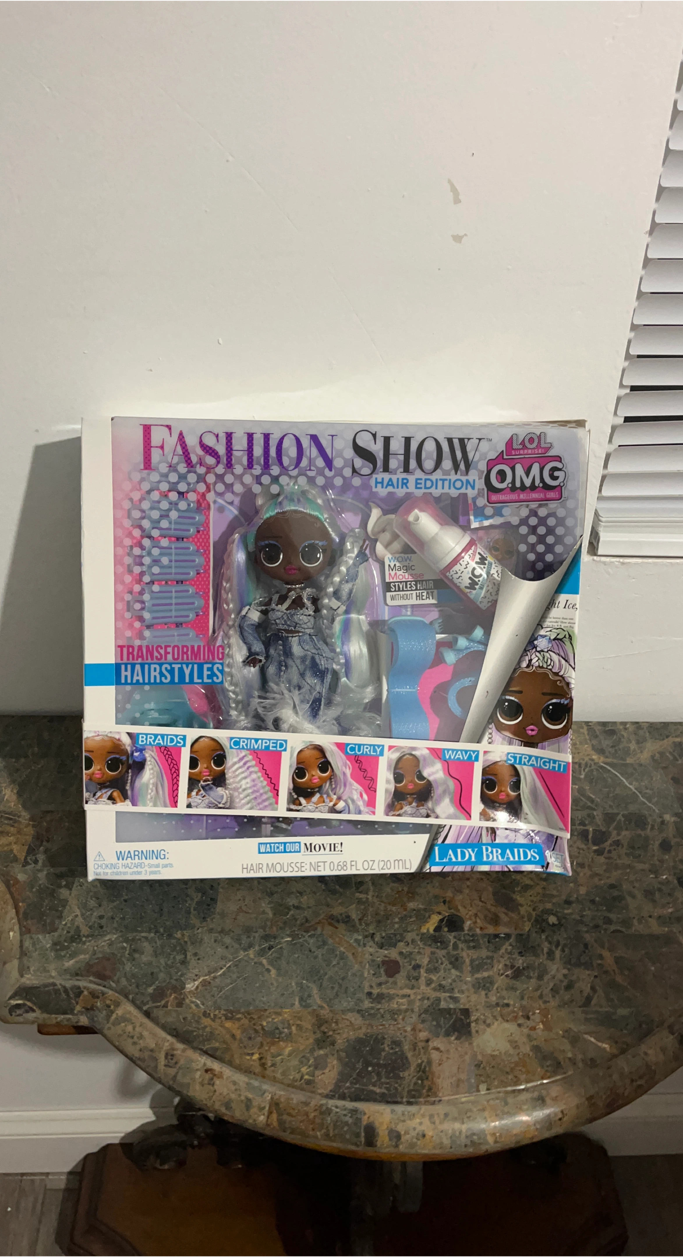 LOL Surprise OMG Fashion Show Hair Edition - Lady Braids thumbnail