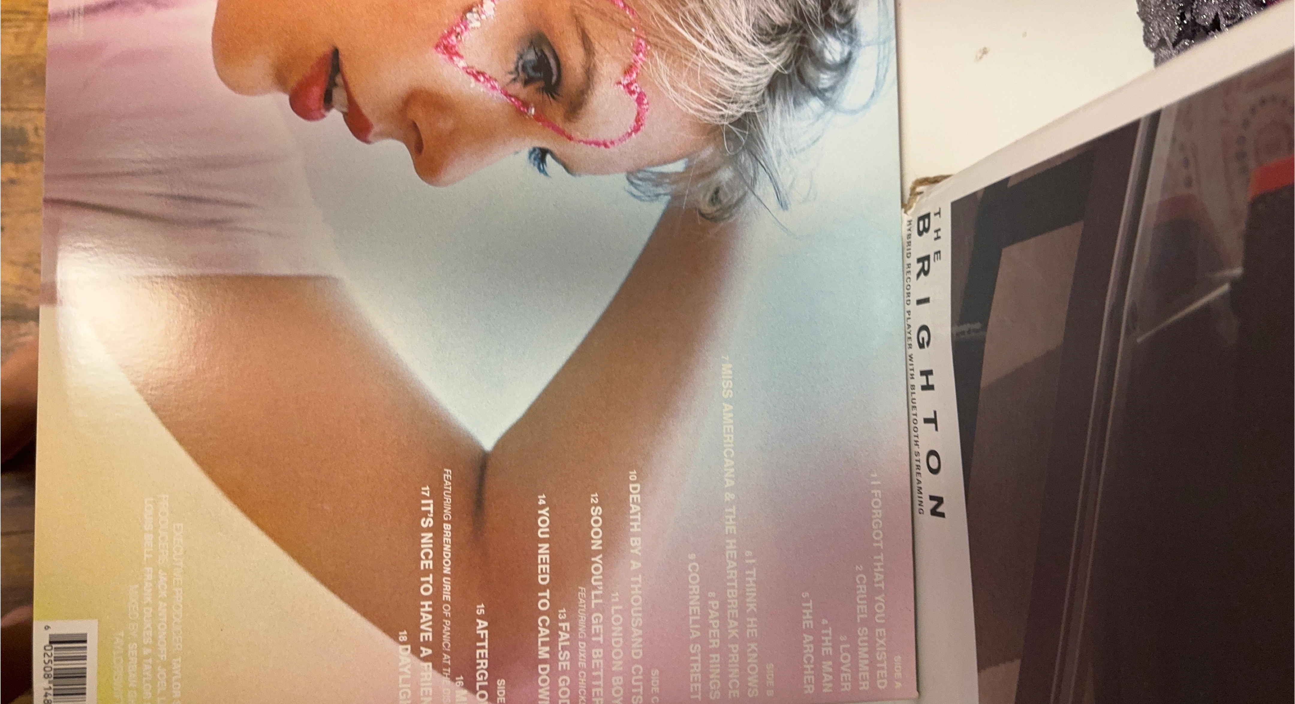 Taylor Swift Lover Vinyl Record thumbnail