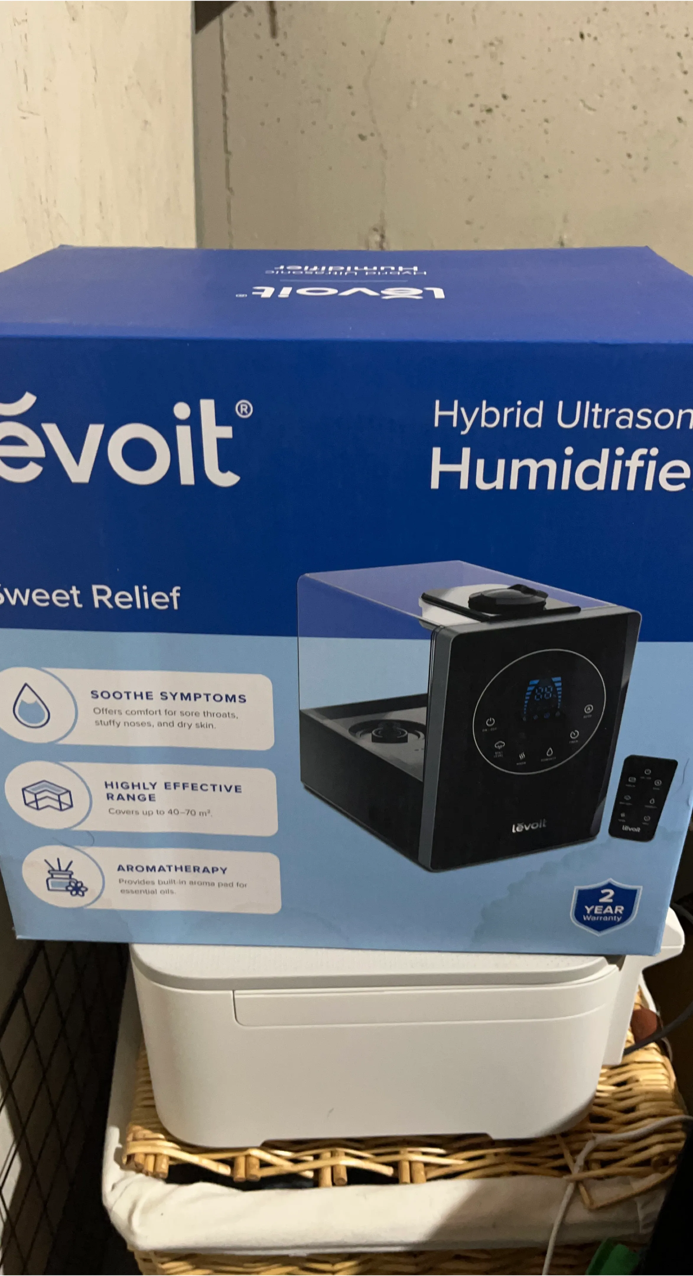 Levoit Hybrid Ultrasonic Humidifier