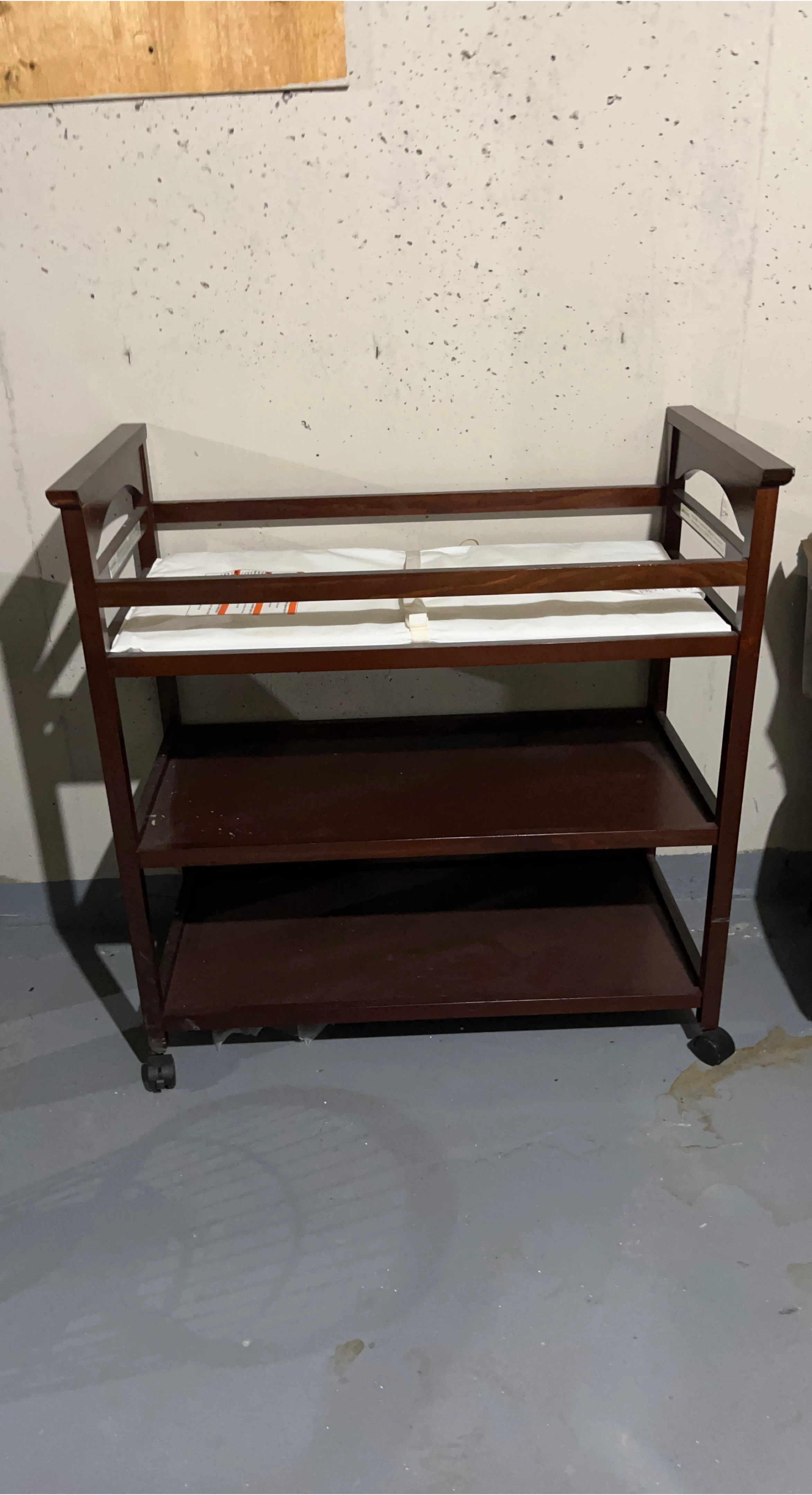 Wooden Changing Table