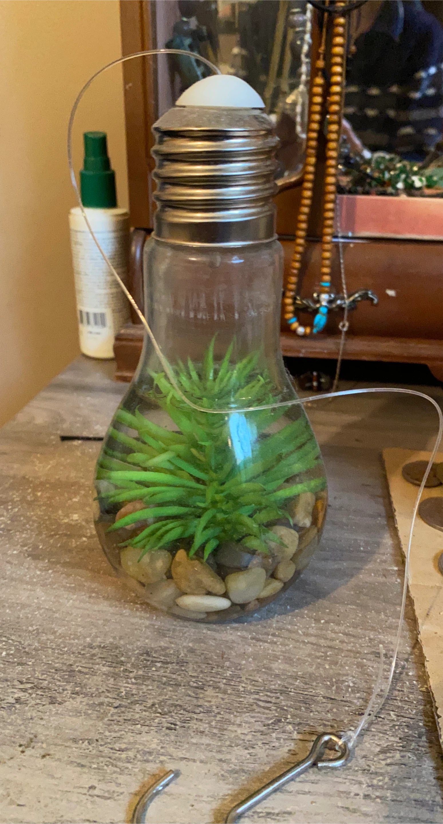 Light Bulb Terrarium