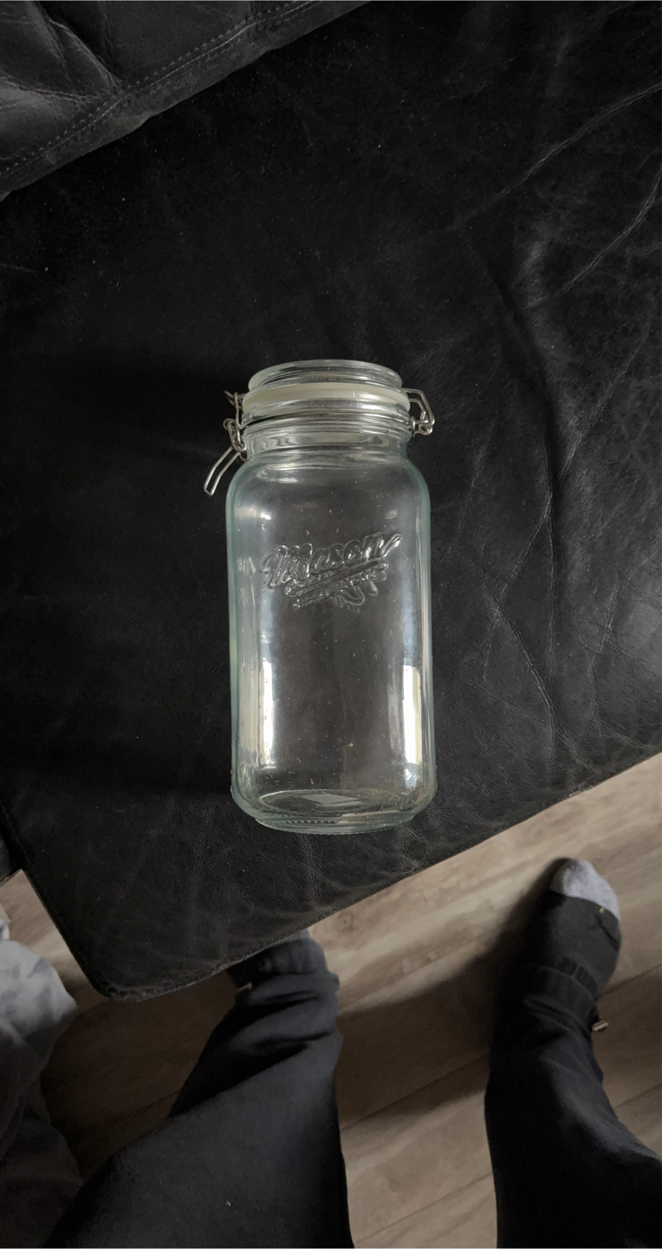 Mason Jar Glass Storage Container thumbnail
