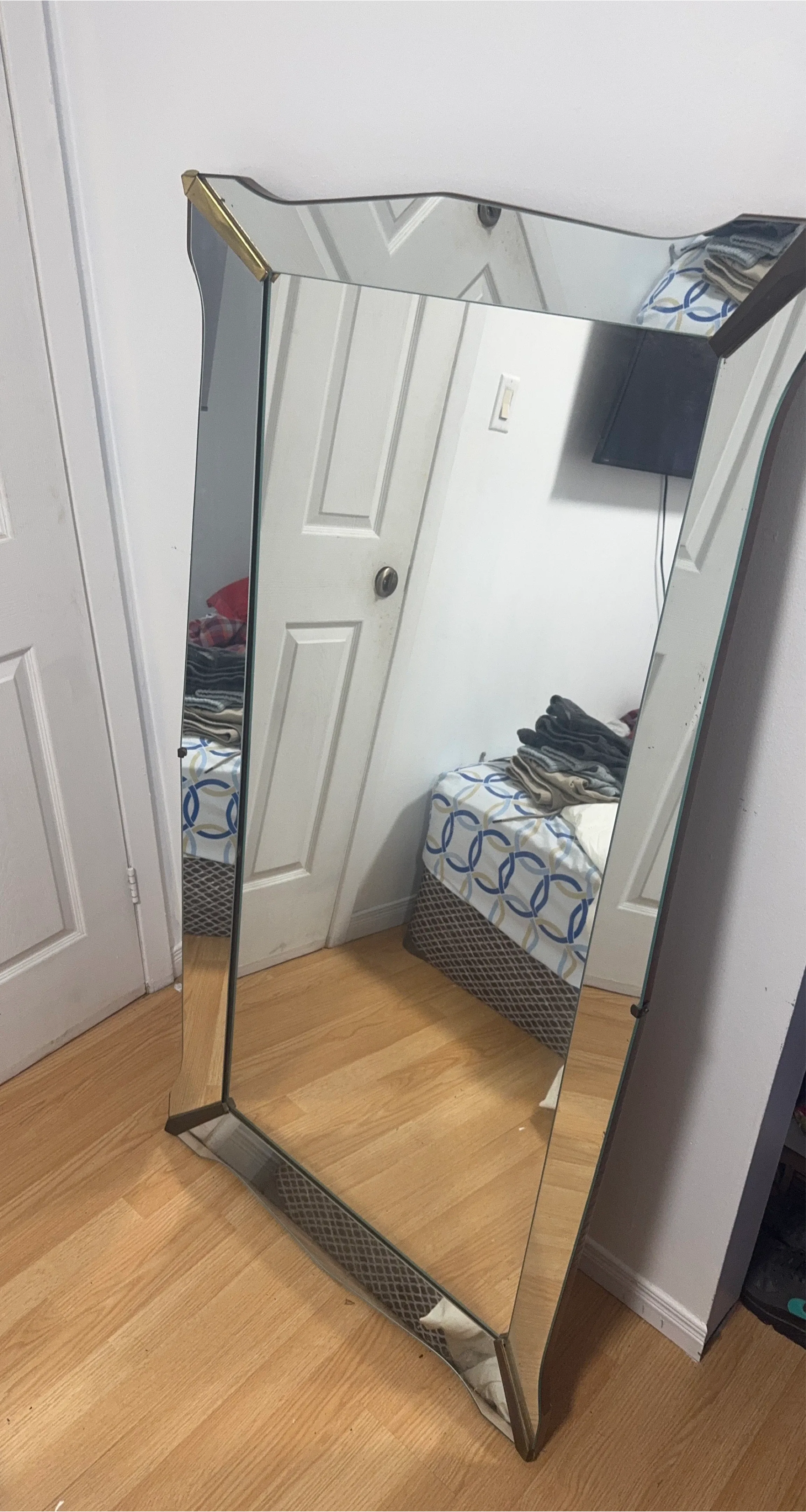 Framed Standing Mirror
