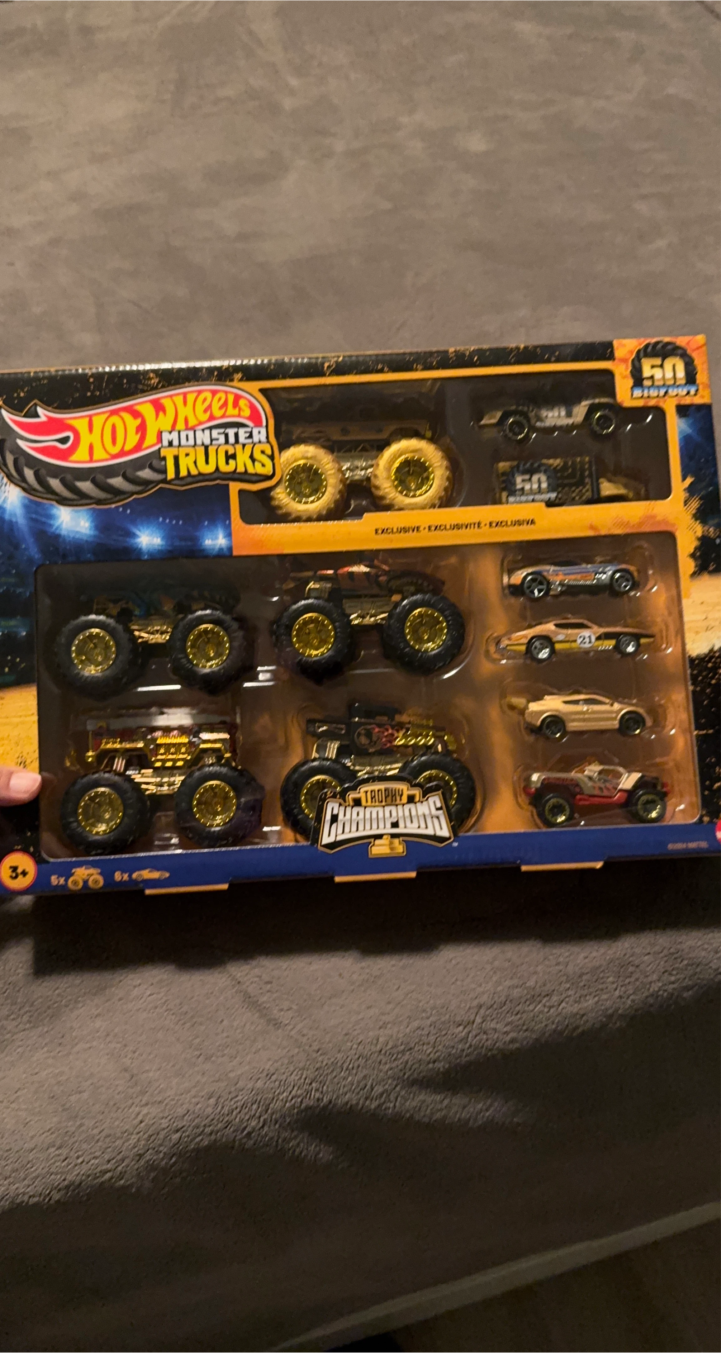 Hot Wheels Monster Trucks 50th Anniversary Set thumbnail
