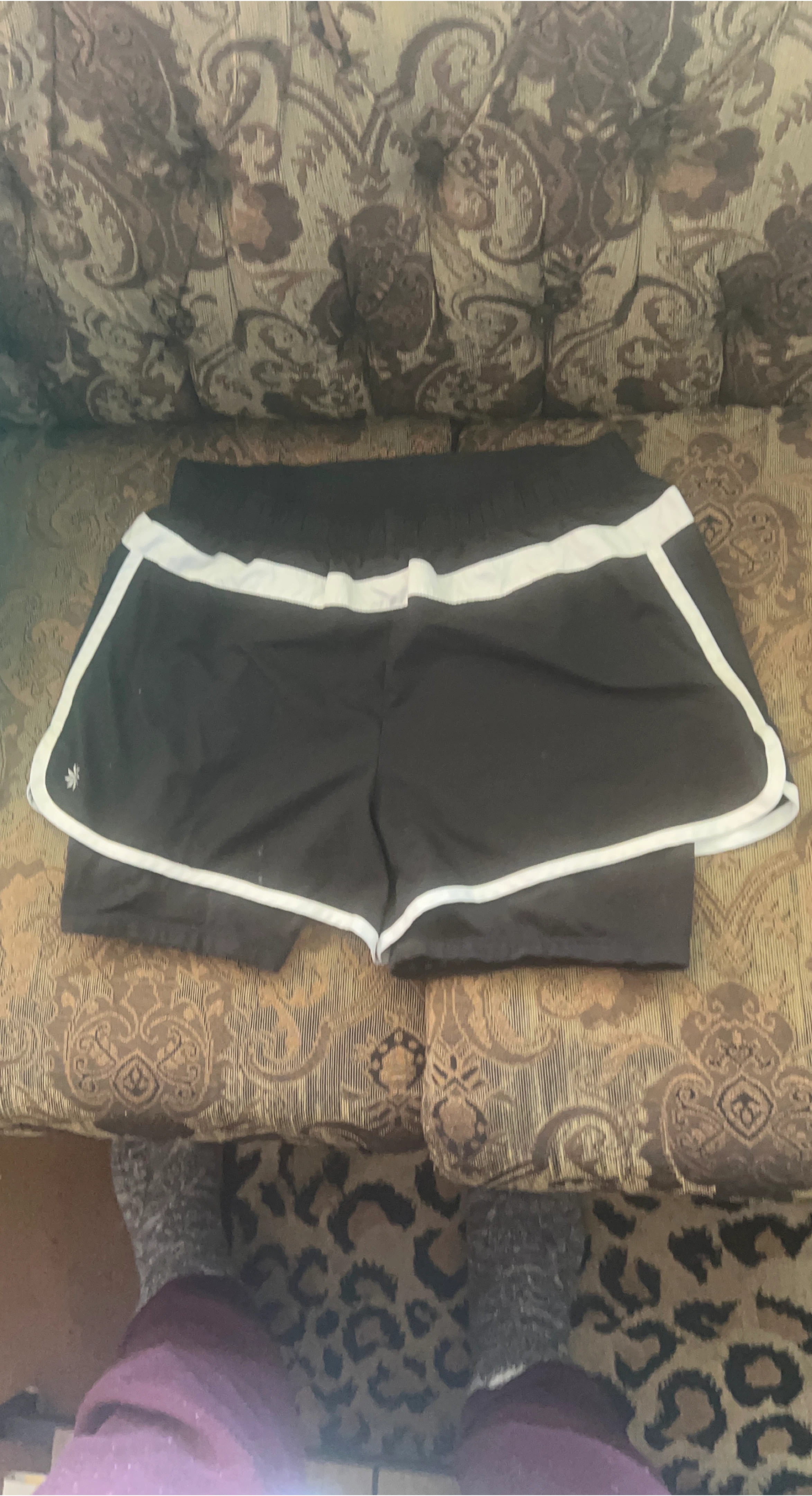 Athleta Black Running Shorts - Size Small