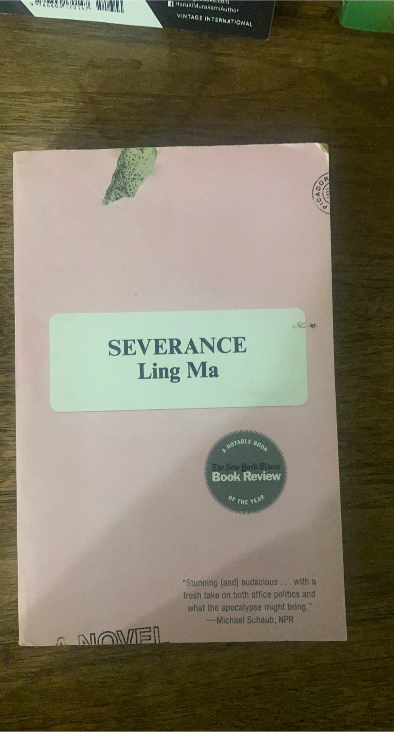 Severance by Ling Ma - A Novel