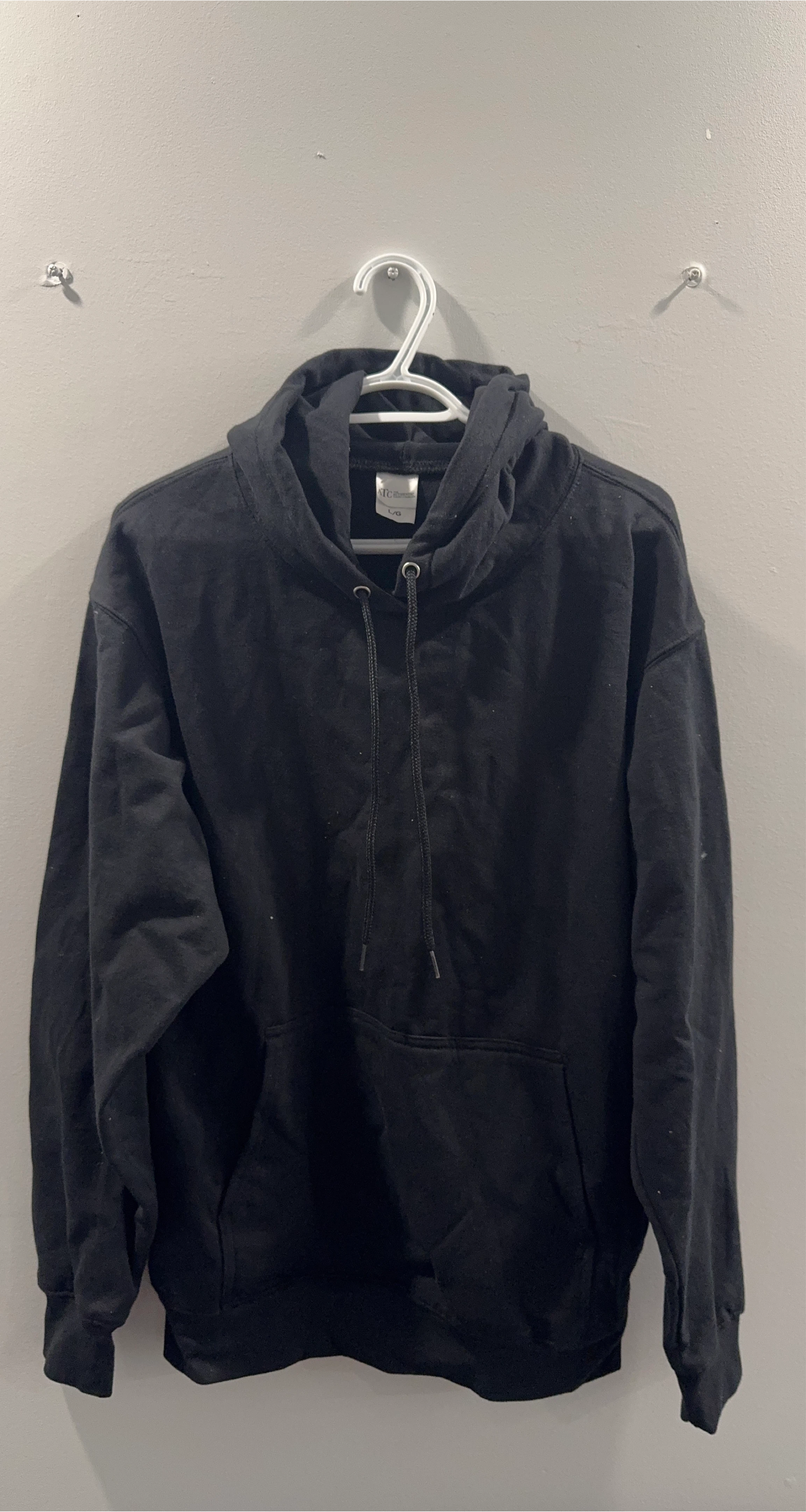 ATC Black Hoodie - Size L/G thumbnail