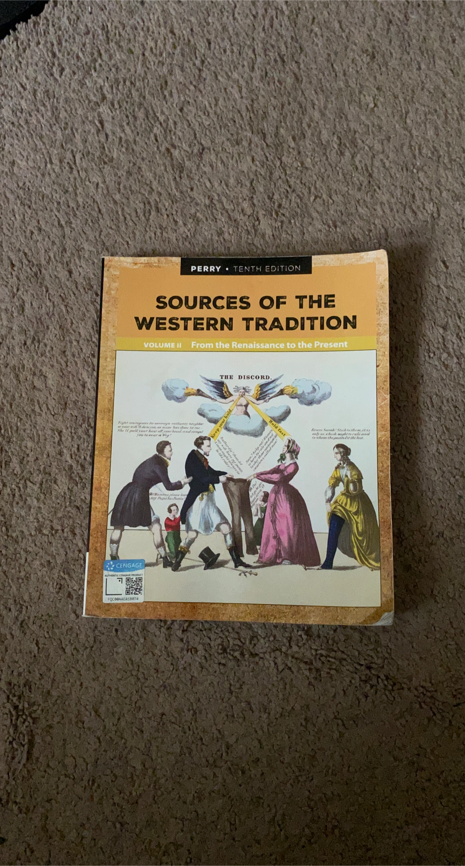 Sources of the Western Tradition, Tenth Edition