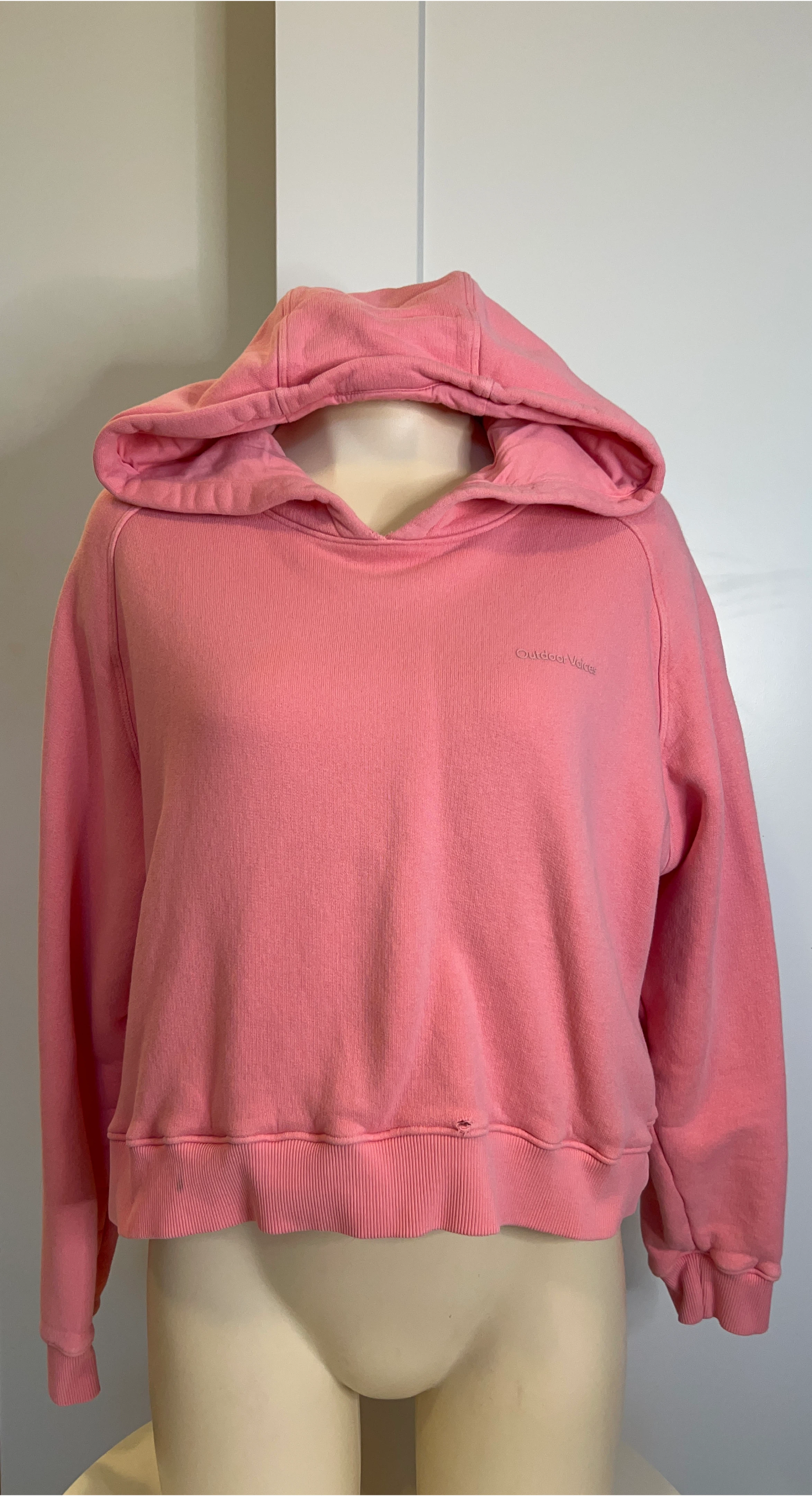 Outdoor Voices Pink Cotton Hoodie thumbnail