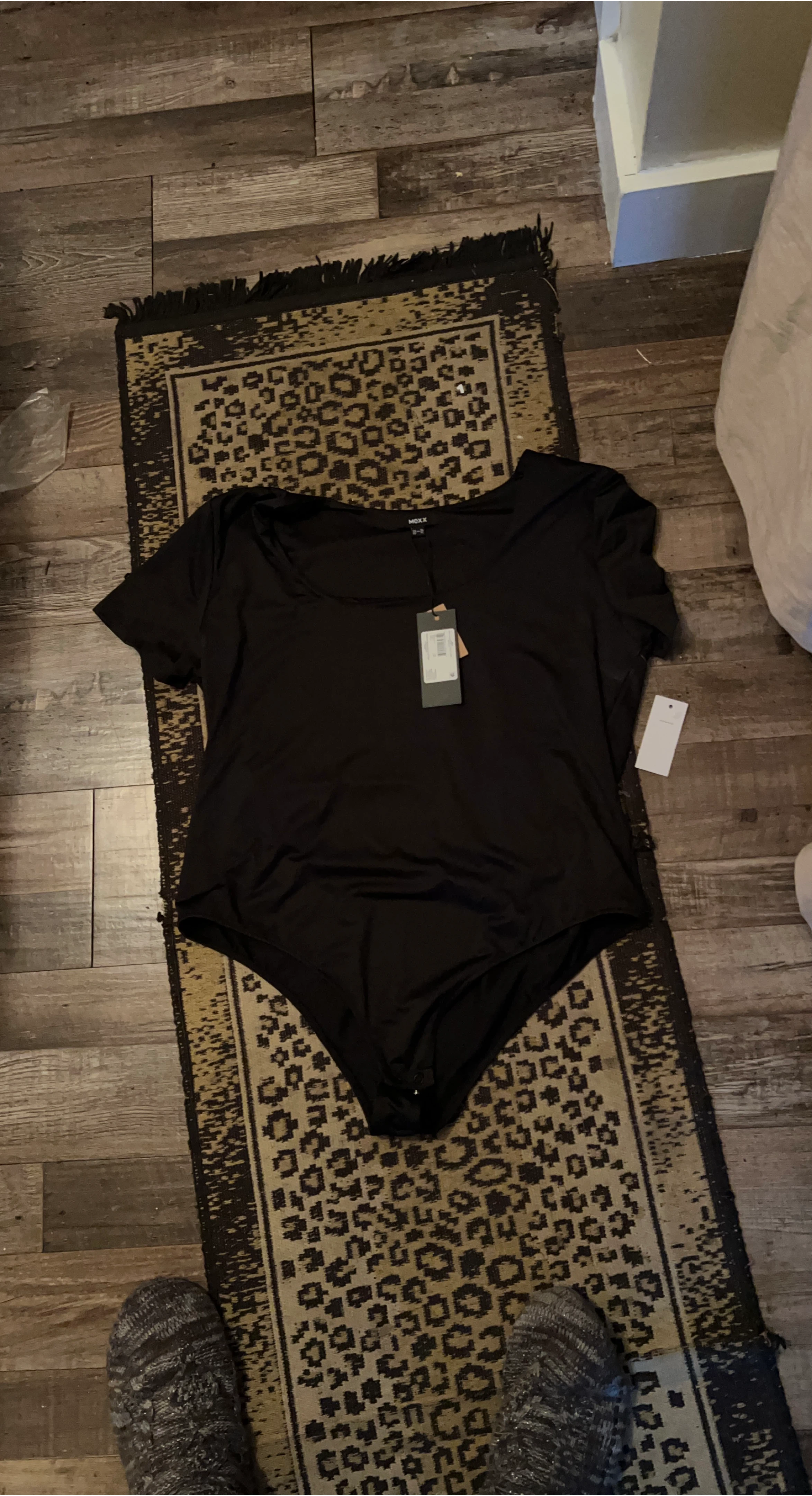 MEXX  Black Bodysuit - Size XL