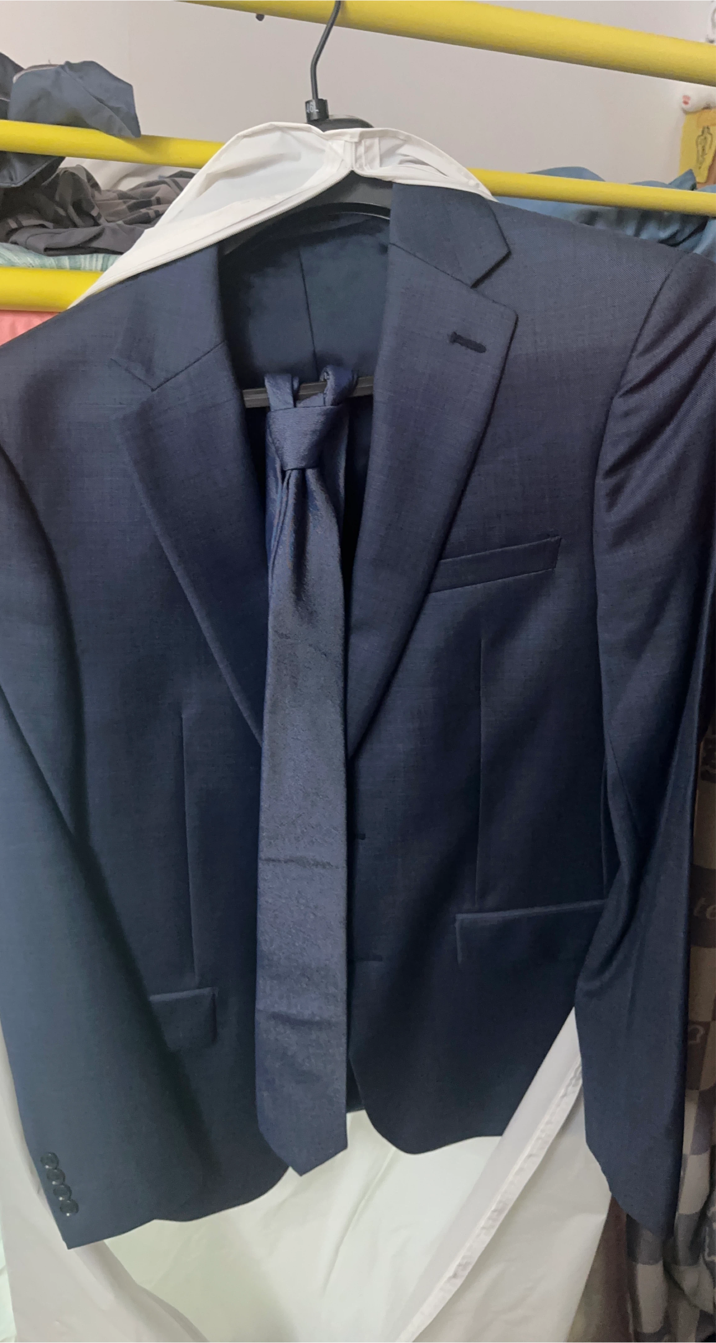 Navy Blue Suit Jacket thumbnail