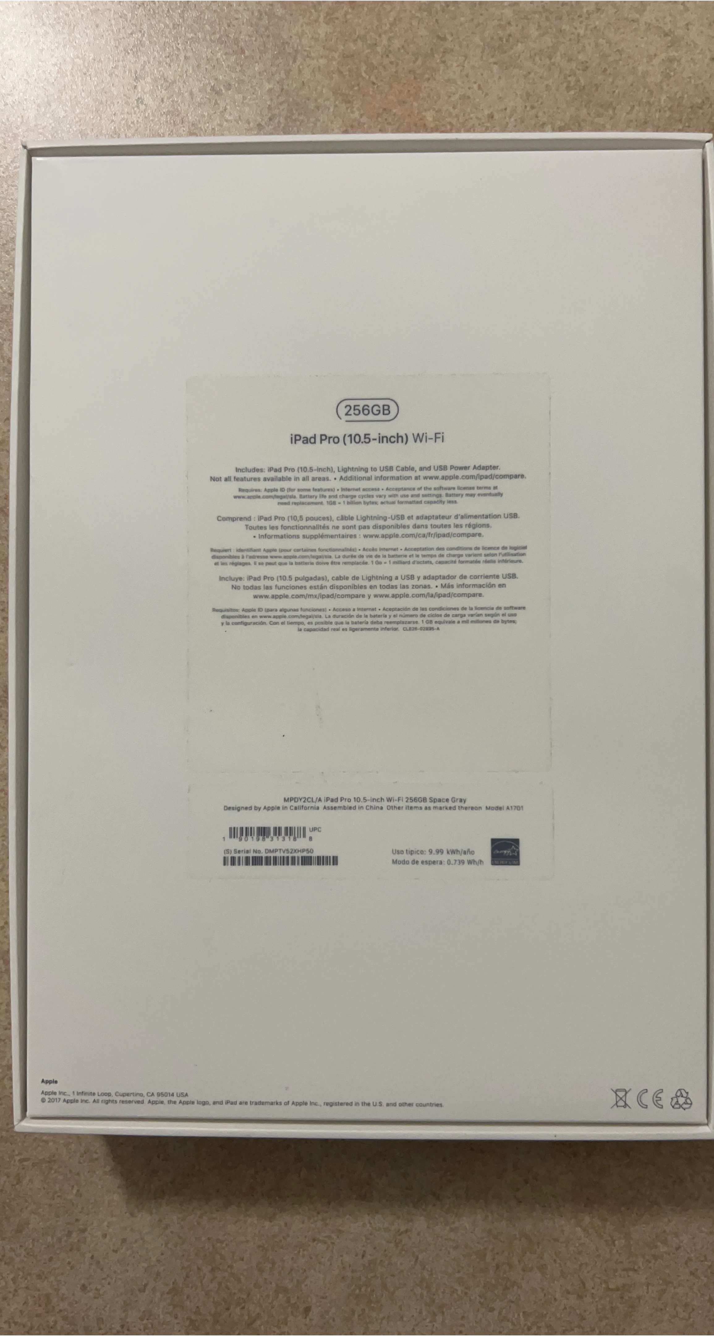 Apple iPad Pro 10.5-inch 256GB Space ( 2nd Generation) - photo 3