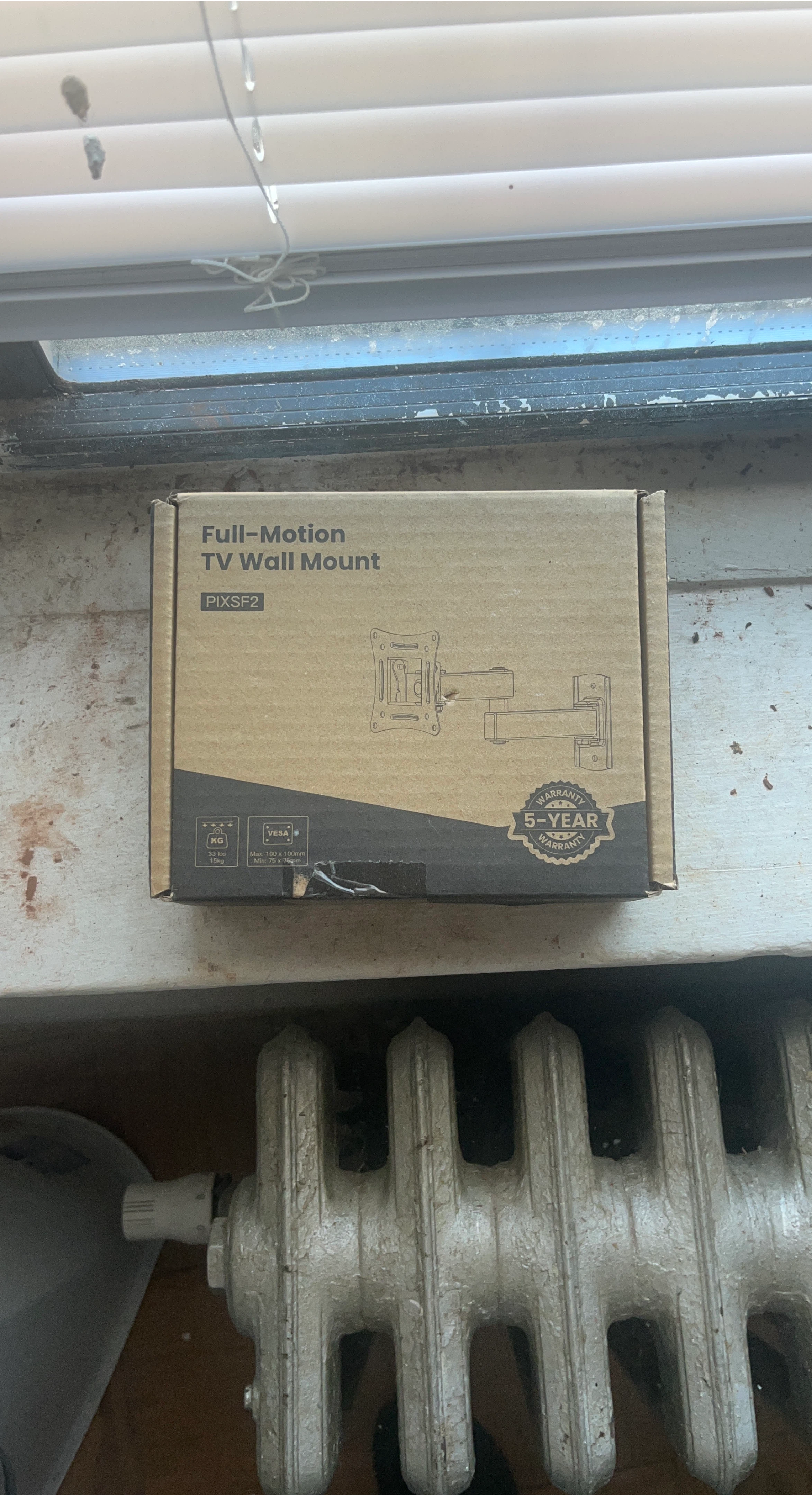 Full-Motion TV Wall Mount PIXSF2