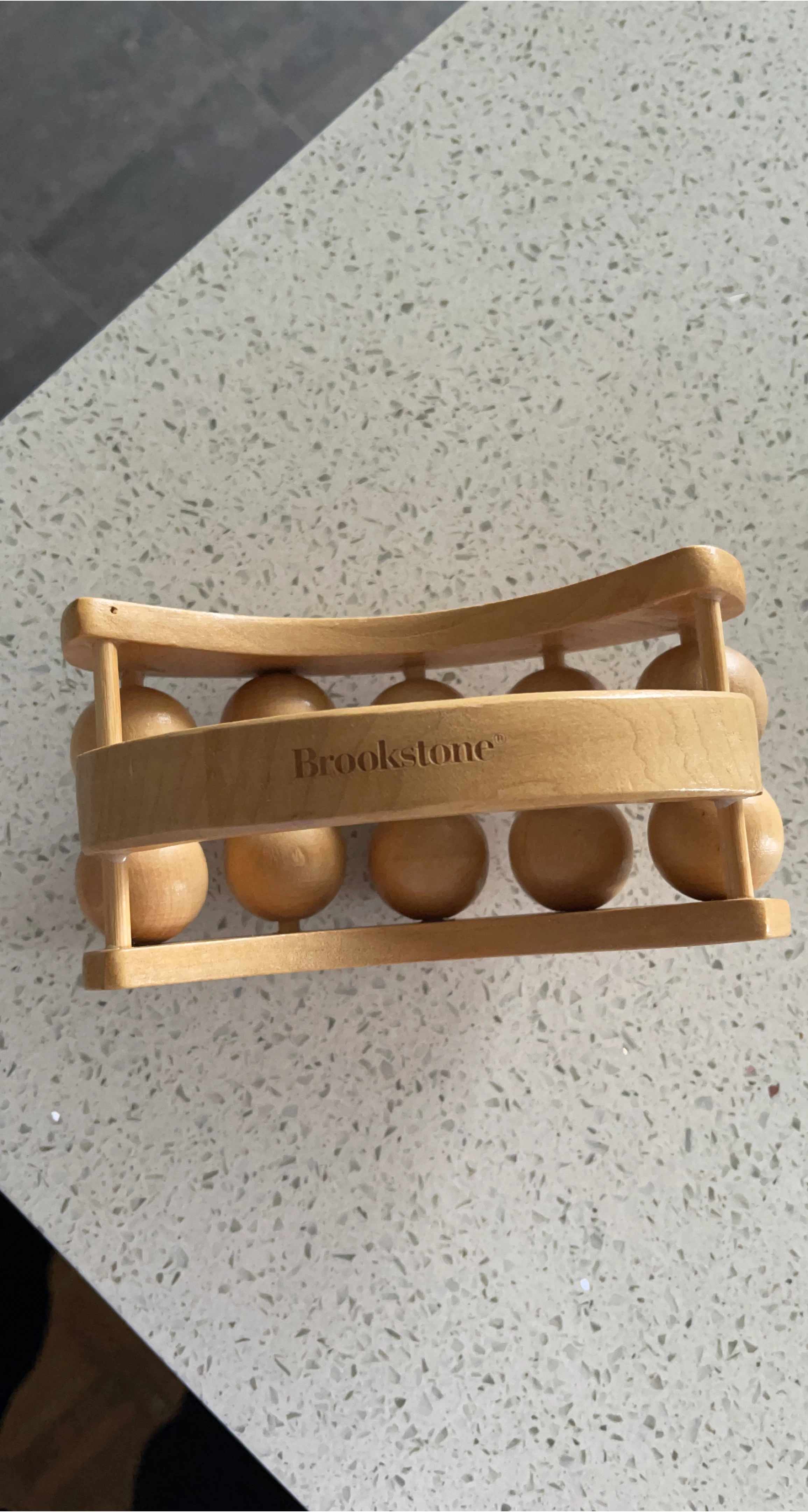 Brookstone Wooden Body Roller Massager image indicator(1)