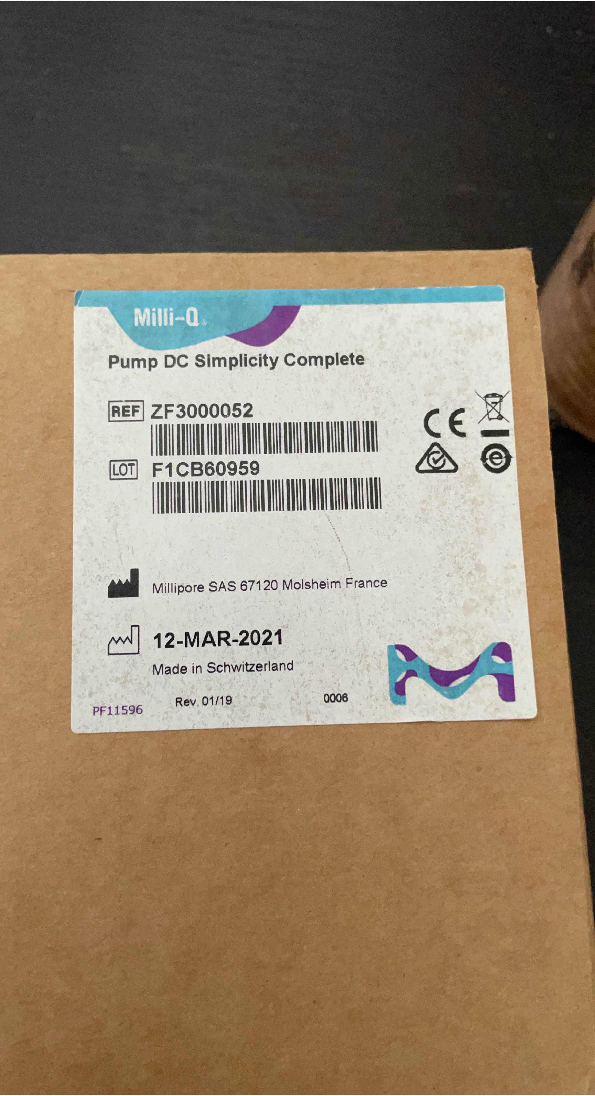 Milli-Q Pump DC Simplicity Complete thumbnail