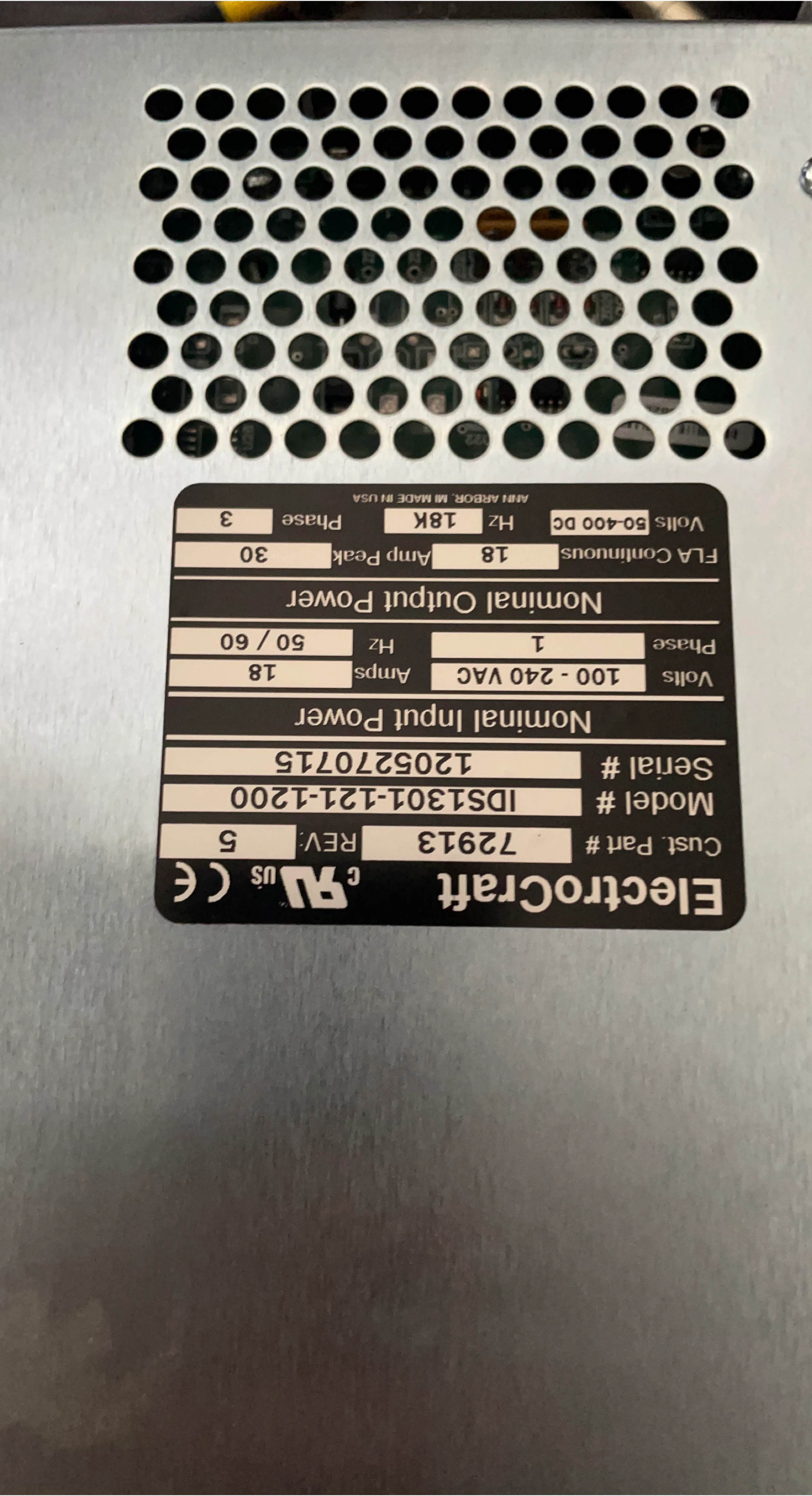 ElectroCraft IDS1301-121-1200 Servo Drive thumbnail