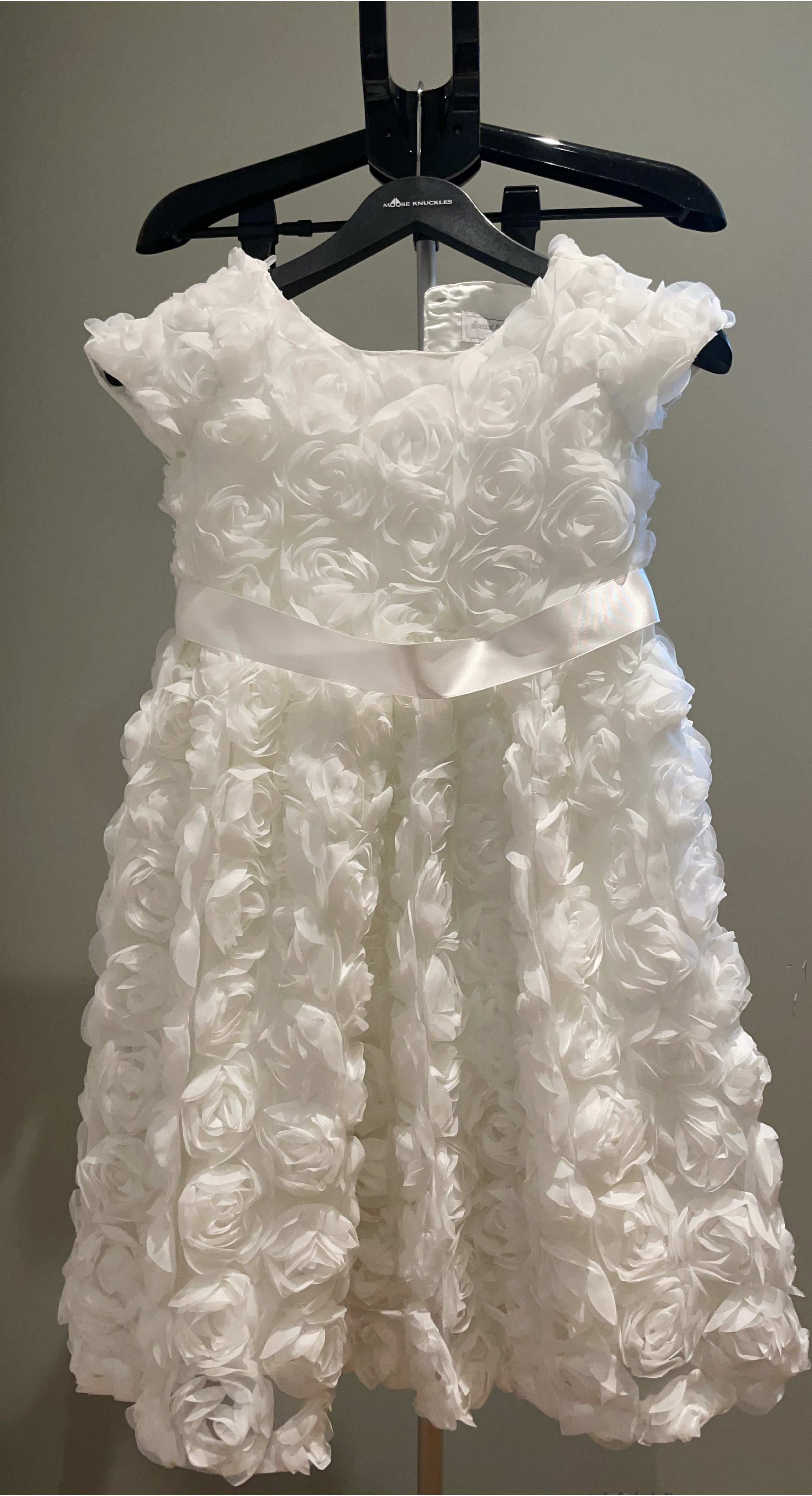 White Flower Girl Dress thumbnail