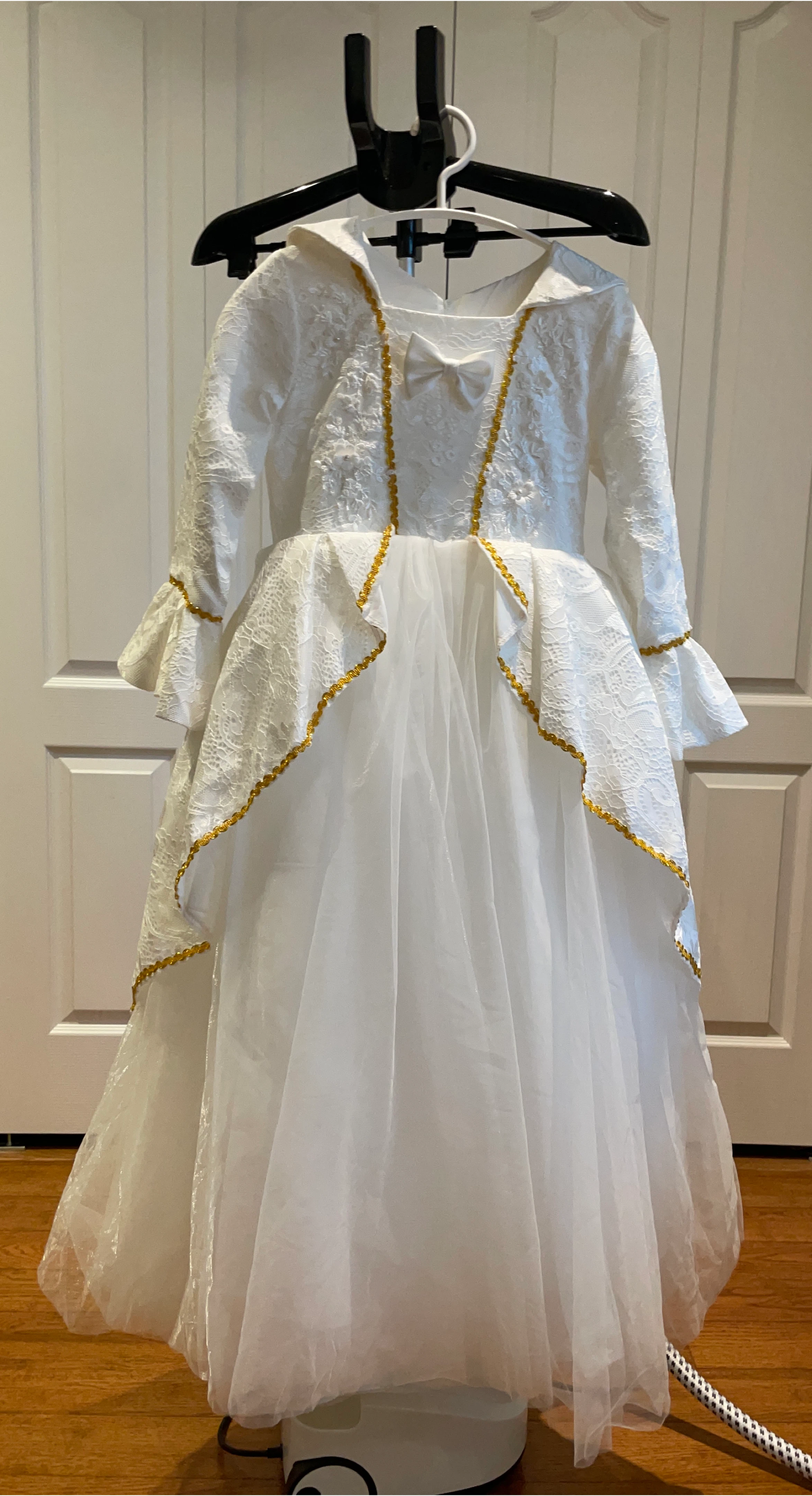 Girl's White Princess Dress thumbnail