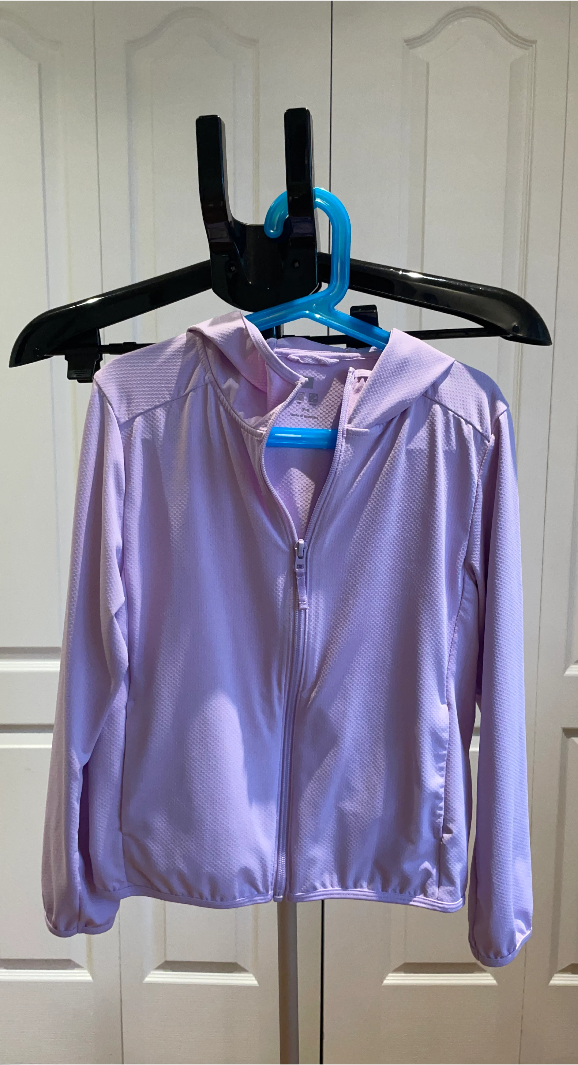 Light Purple Zip-Up Hoodie thumbnail