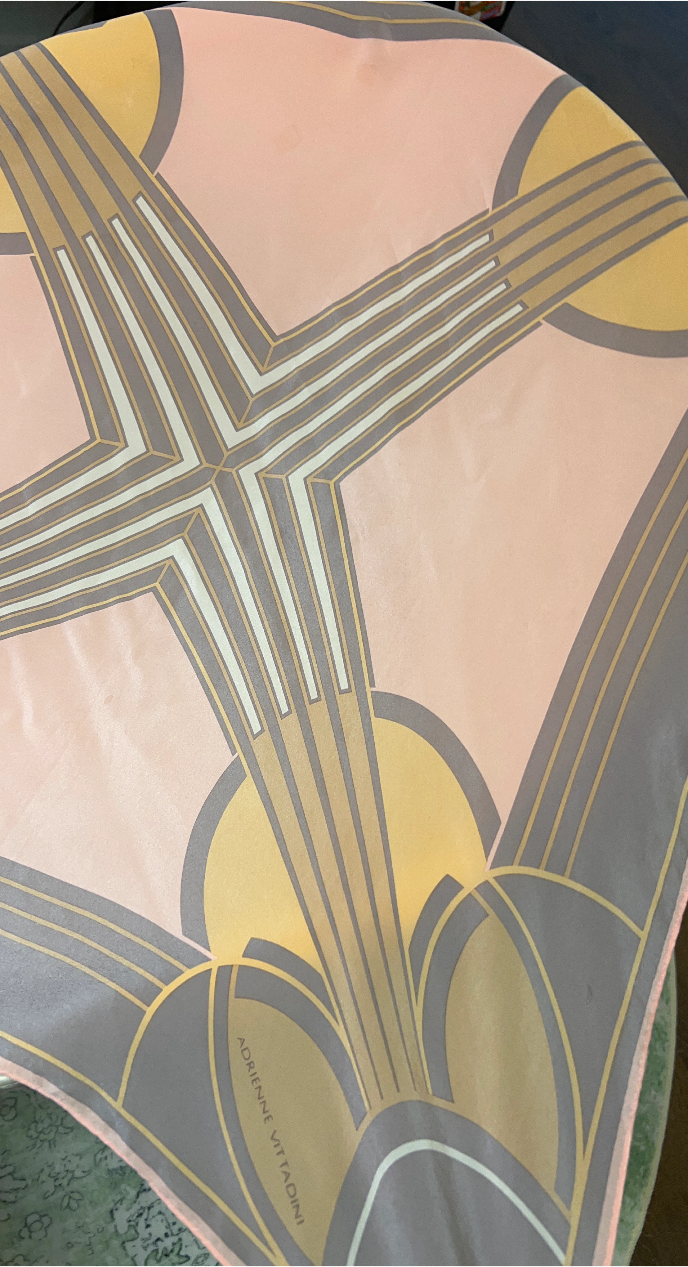 100% Silk Adrienne Vittadini Scarf