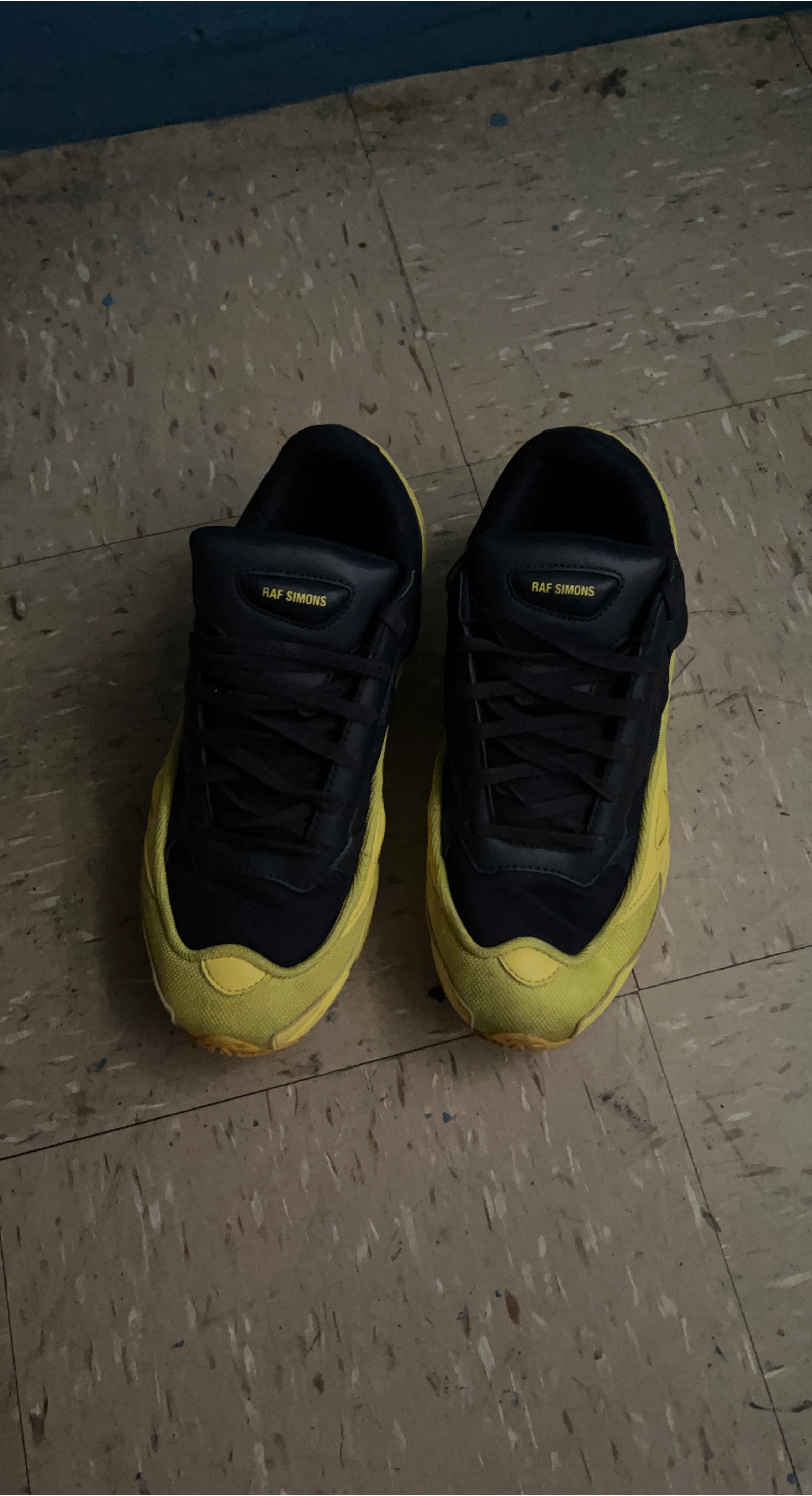 Raf Simons Antei Sneakers Black/Yellow thumbnail
