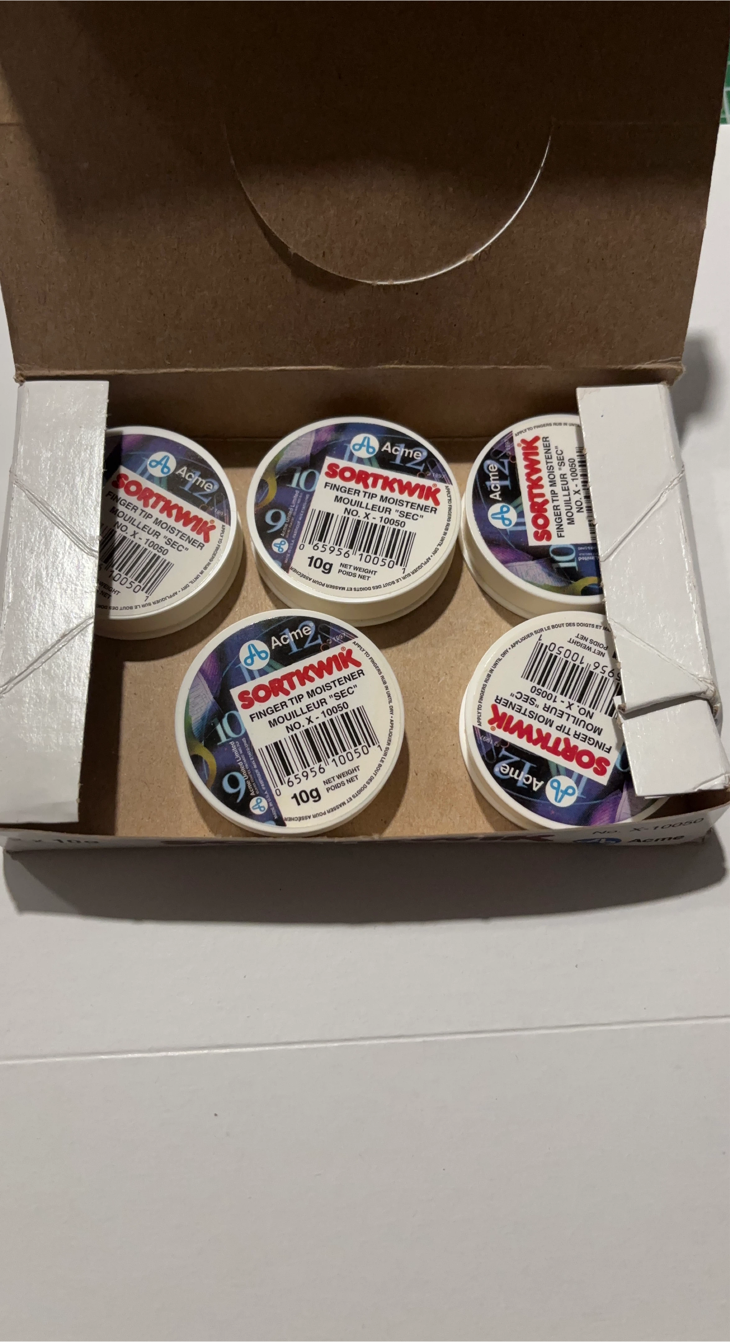 Acme Sortkwik Finger Tip Moistener (6 pack) thumbnail