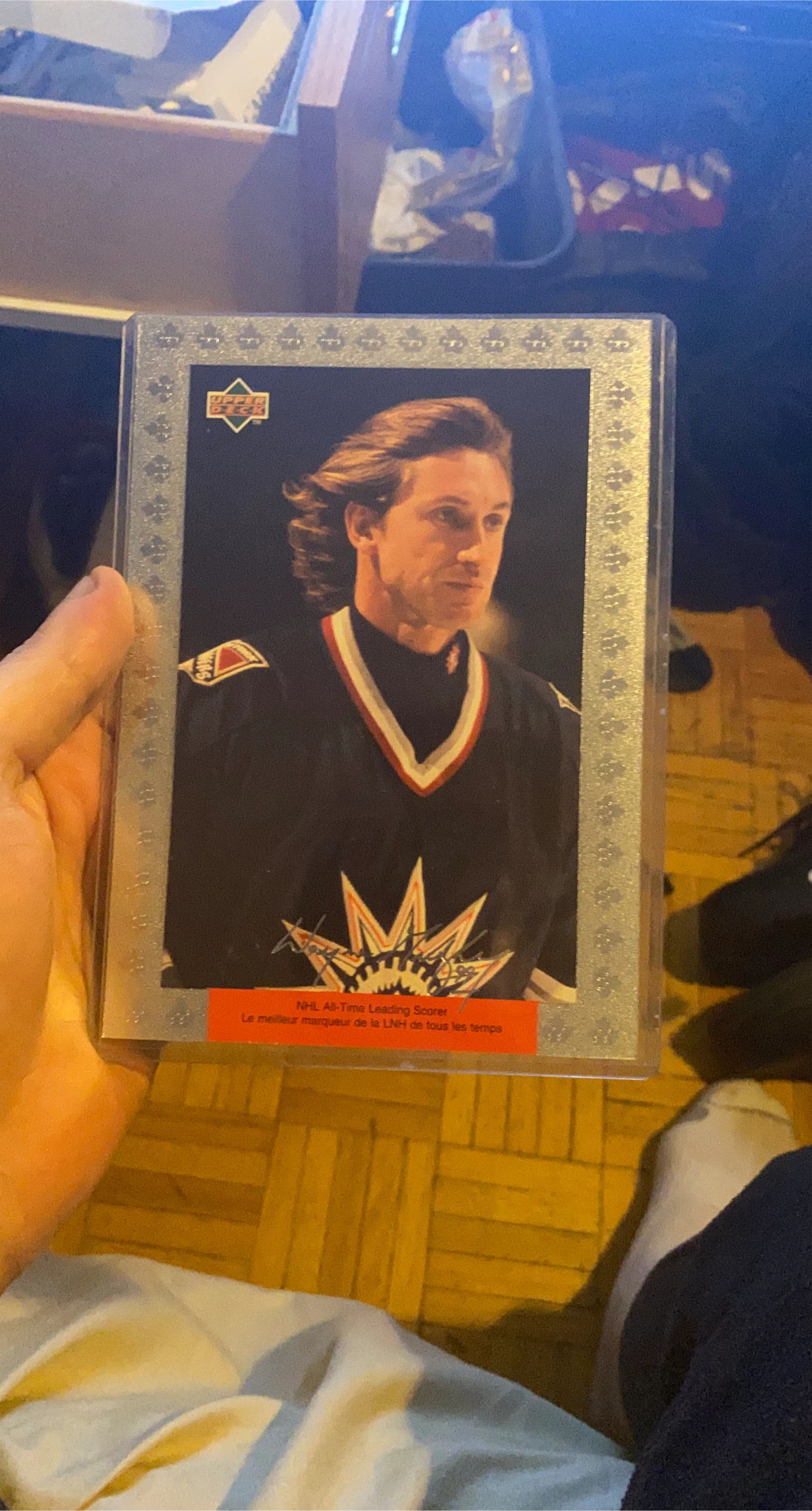 Wayne Gretzky Upper Deck Hockey Card thumbnail