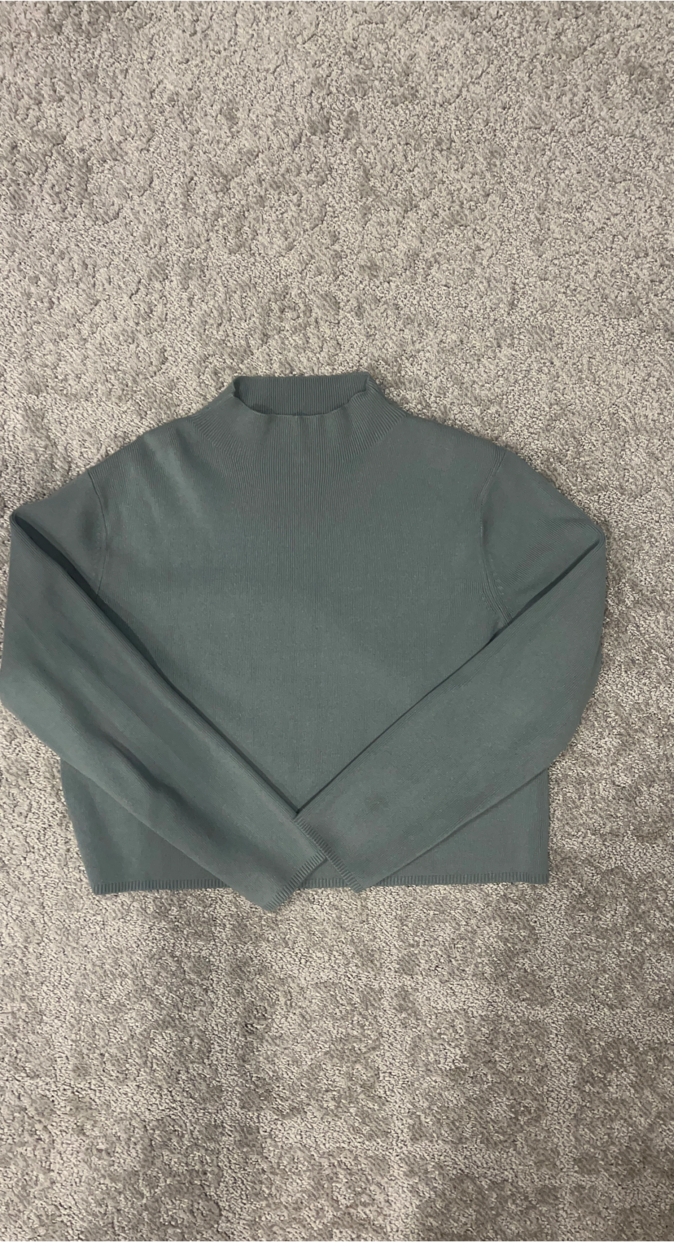 Dynamite Green Mock Neck Sweater - Size M