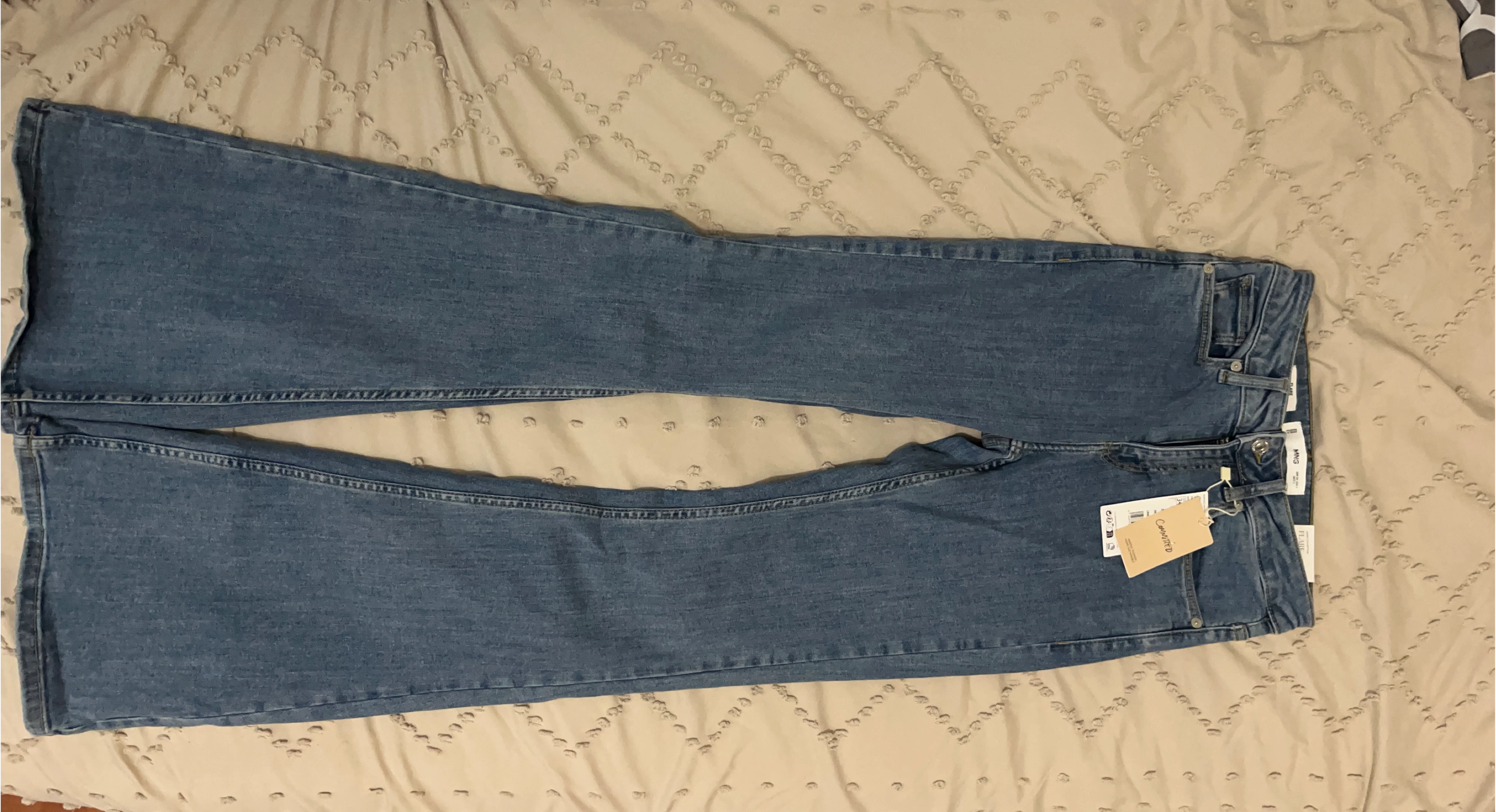MNG Mango Flare Jeans Size 2 thumbnail