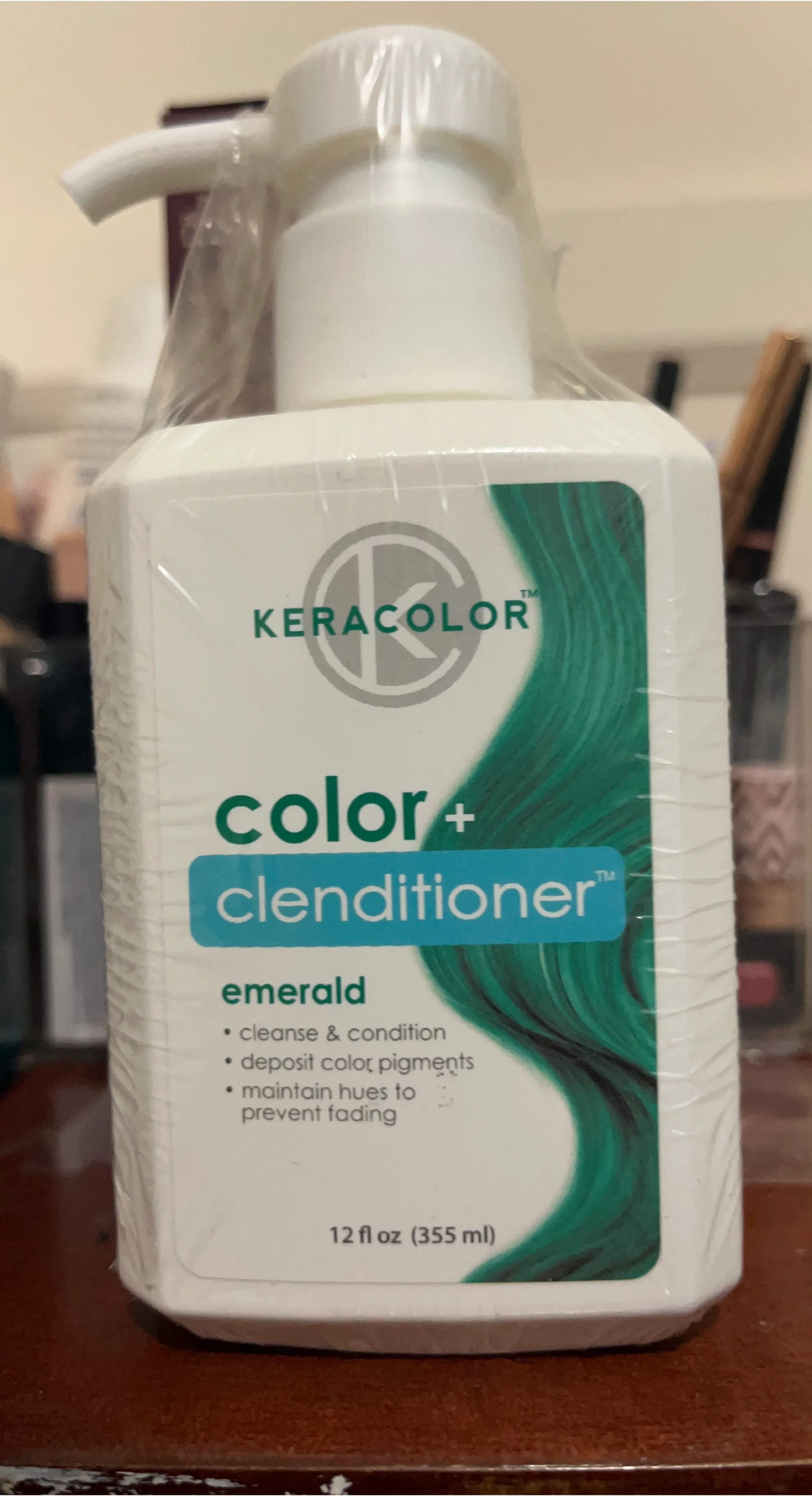 Keracolor Color + Clenditioner Emerald 12 fl oz