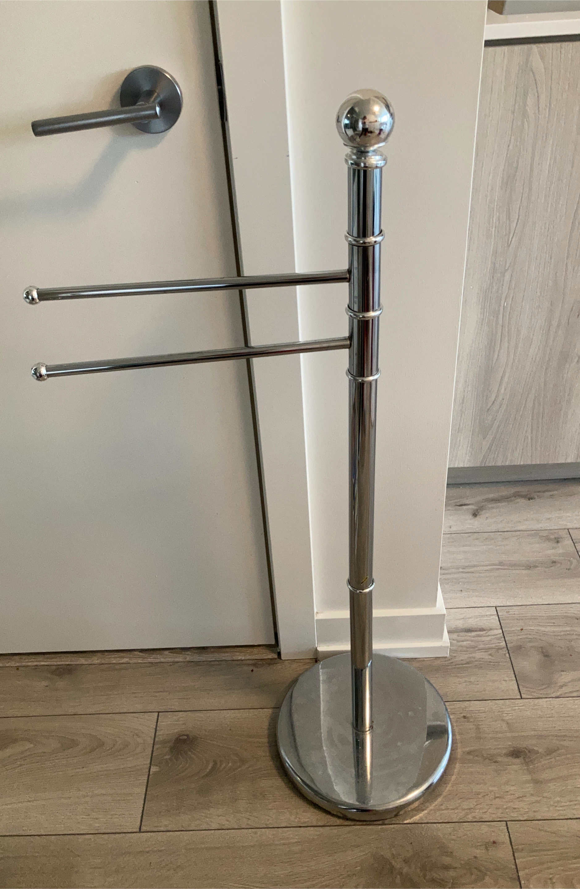 Chrome Towel Rack Holder