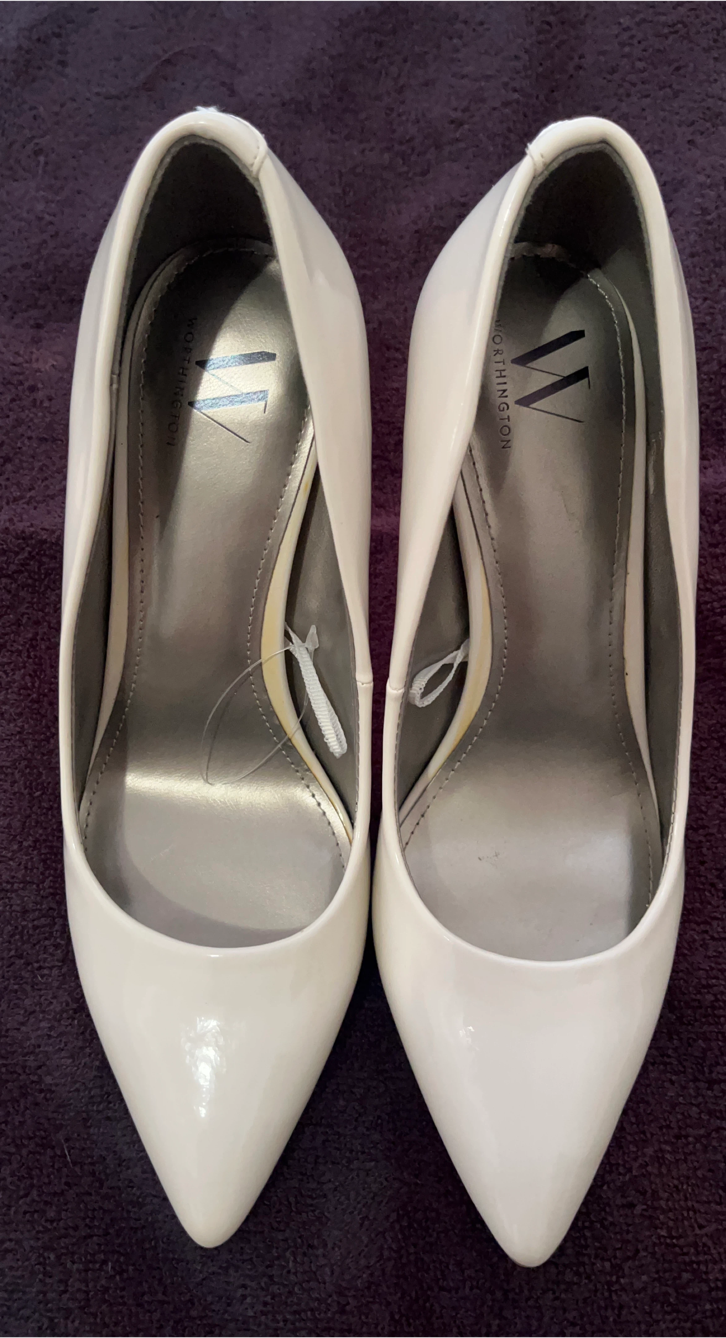 Worthington Cream Heels - Size 8M thumbnail