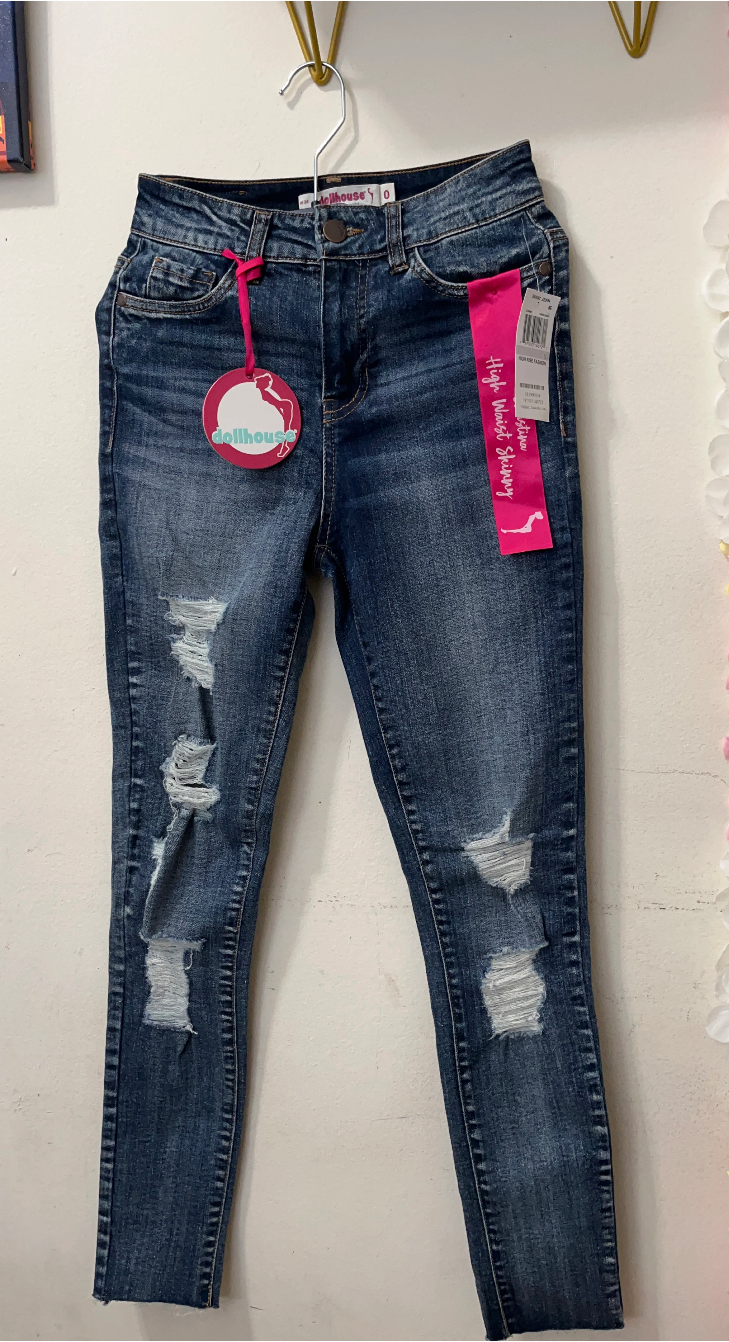 Dollhouse Christine High Waist Skinny Jeans - Size 0 thumbnail