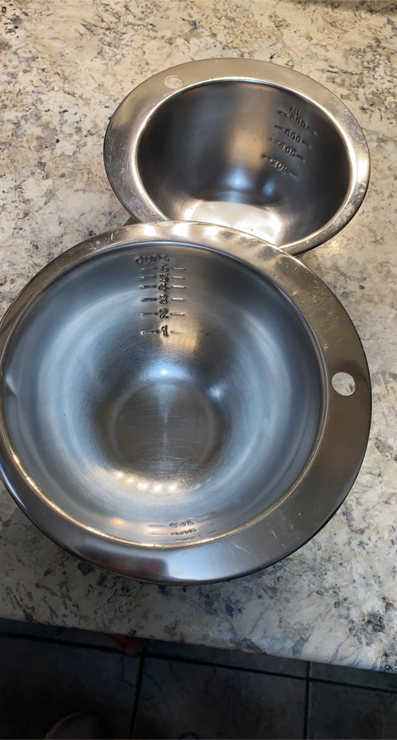 Stainless Steel Mixing Bowls - Set of 2 thumbnail