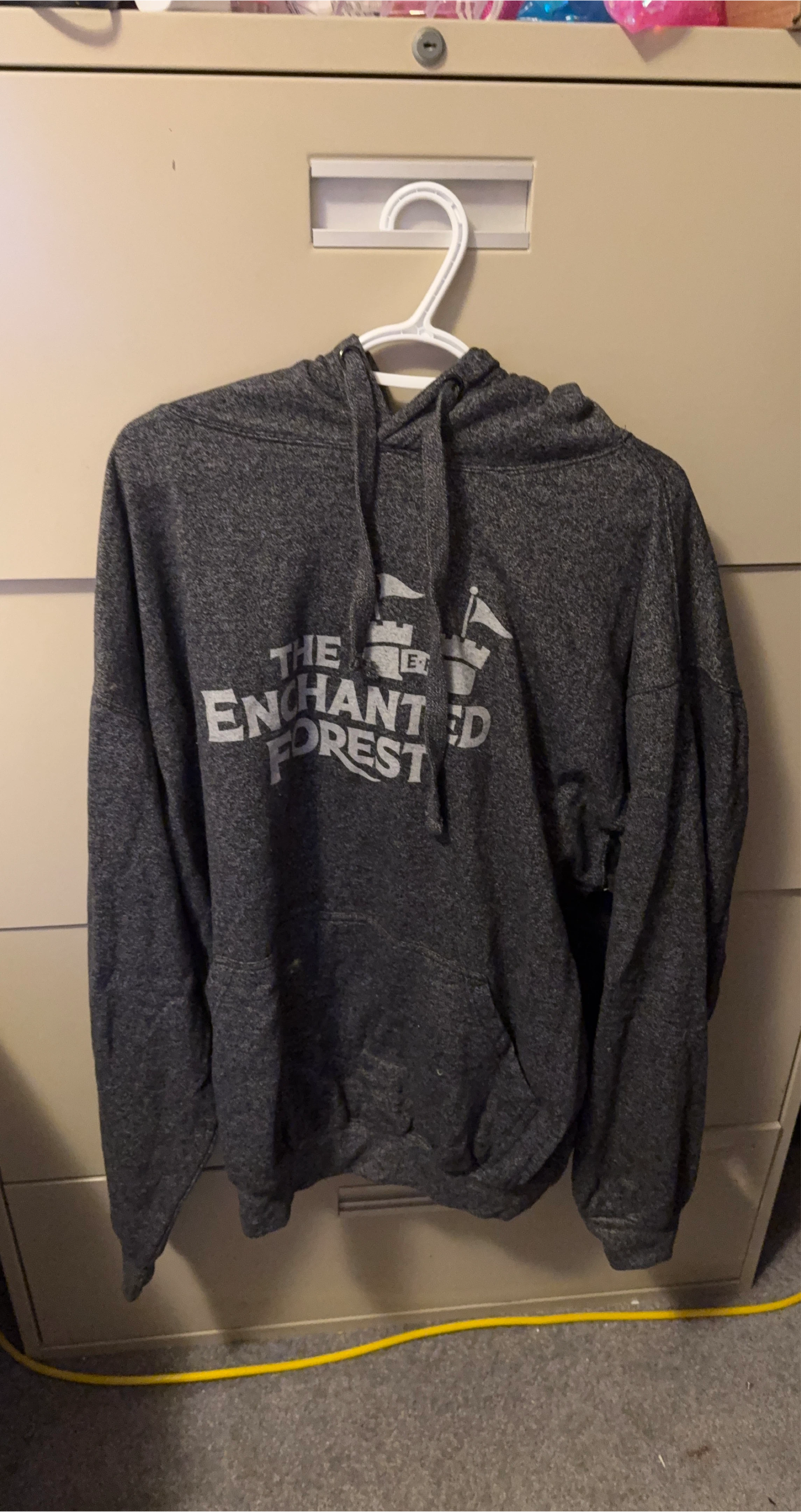 The Enchanted Forest Grey Hoodie thumbnail