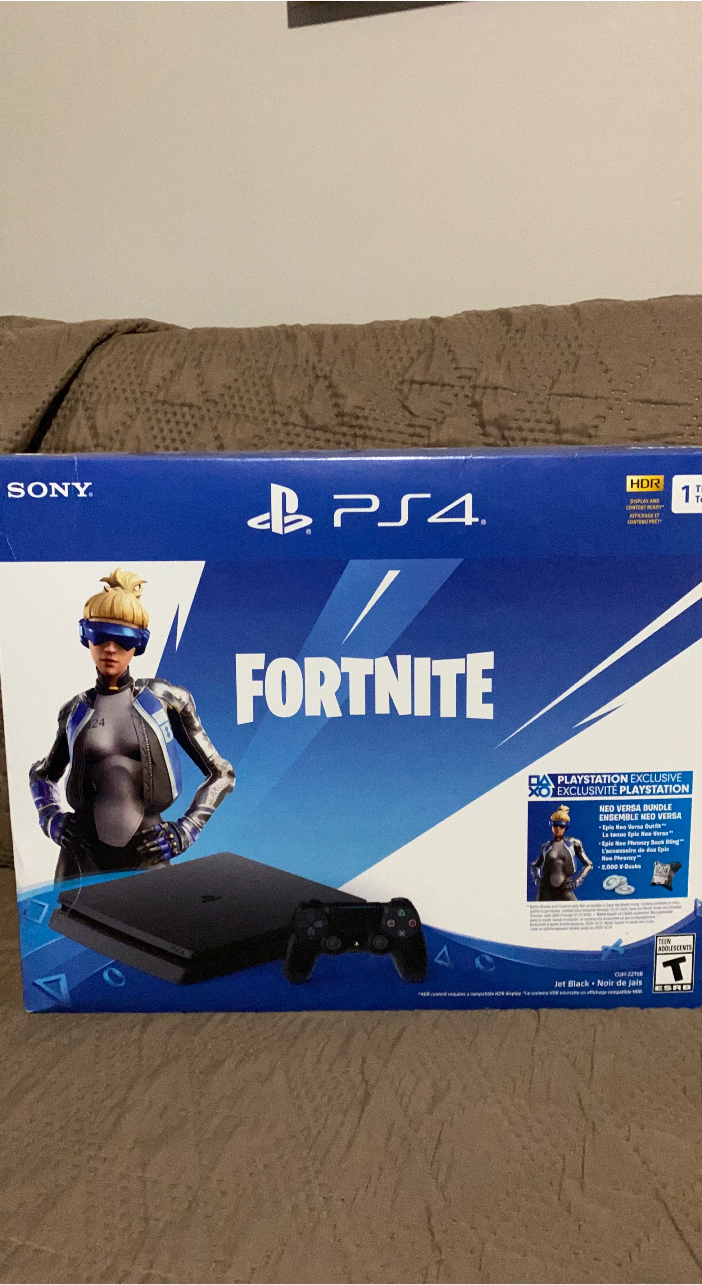 Sony PS4 1TB Fortnite Bundle - Jet Black