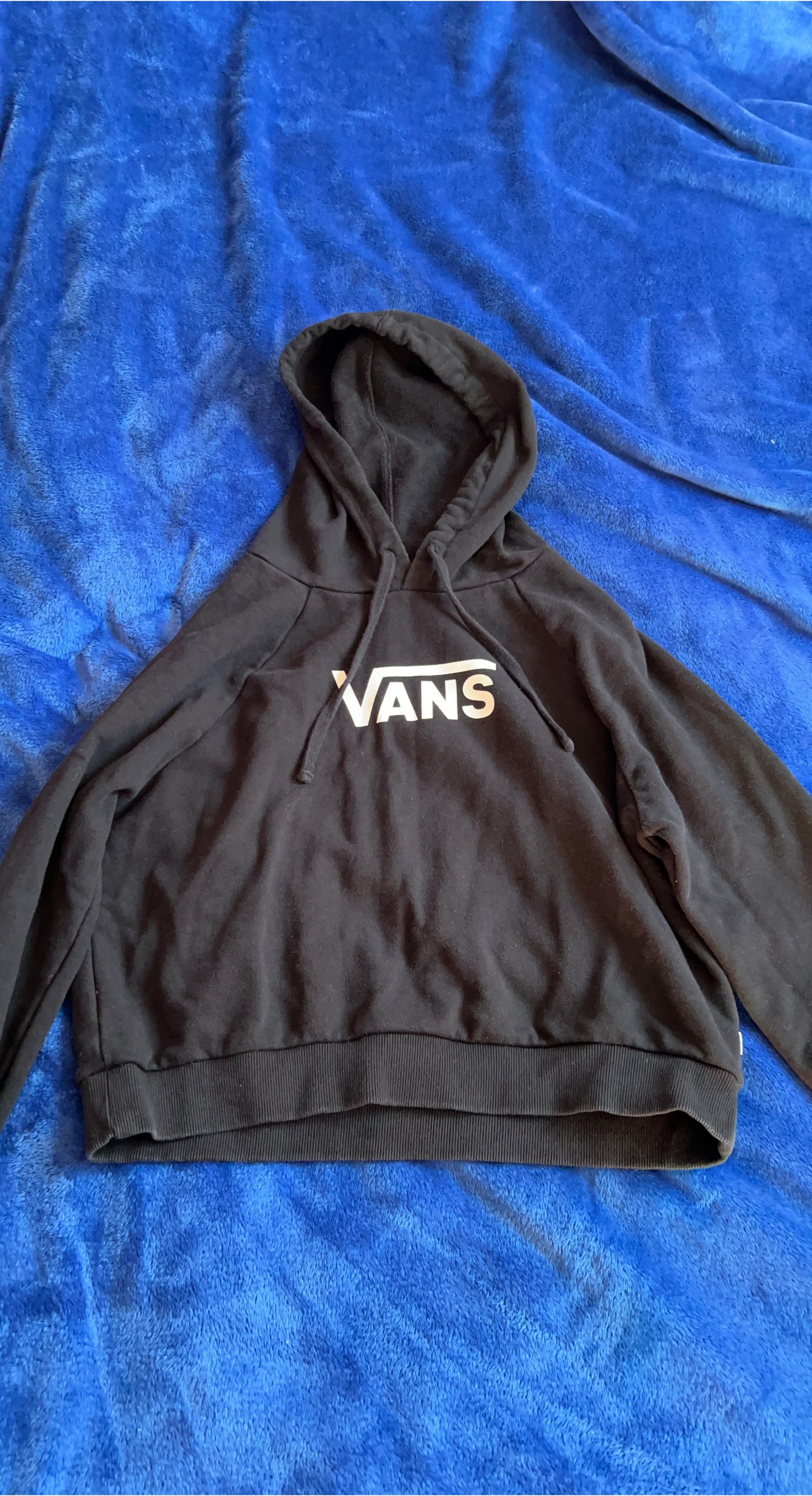 Vans Black Hoodie Size -  Medium
